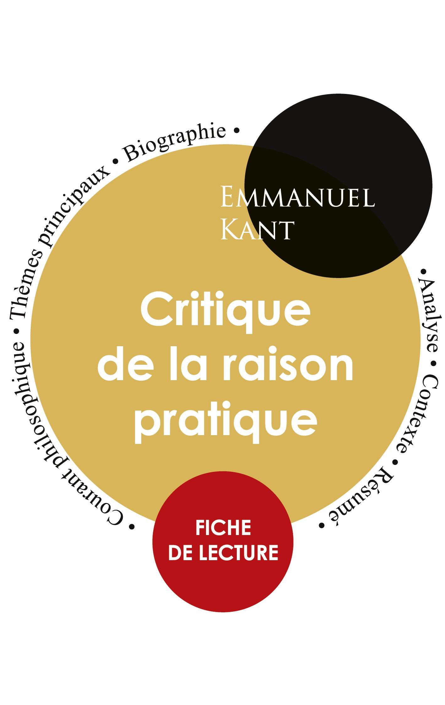 Fiche de lecture Critique de la raison pratique (Étude intégrale)