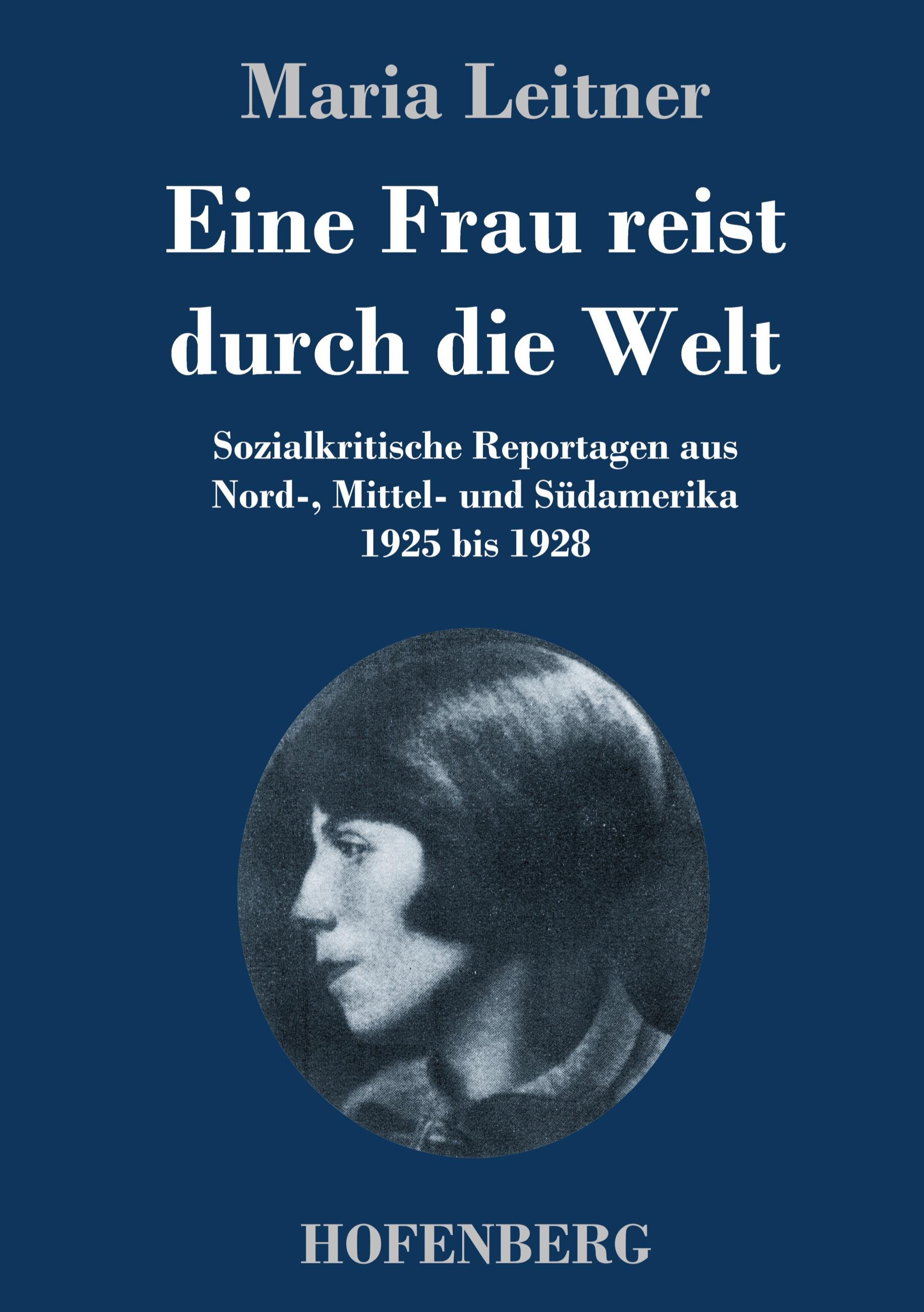 Eine Frau reist durch die Welt