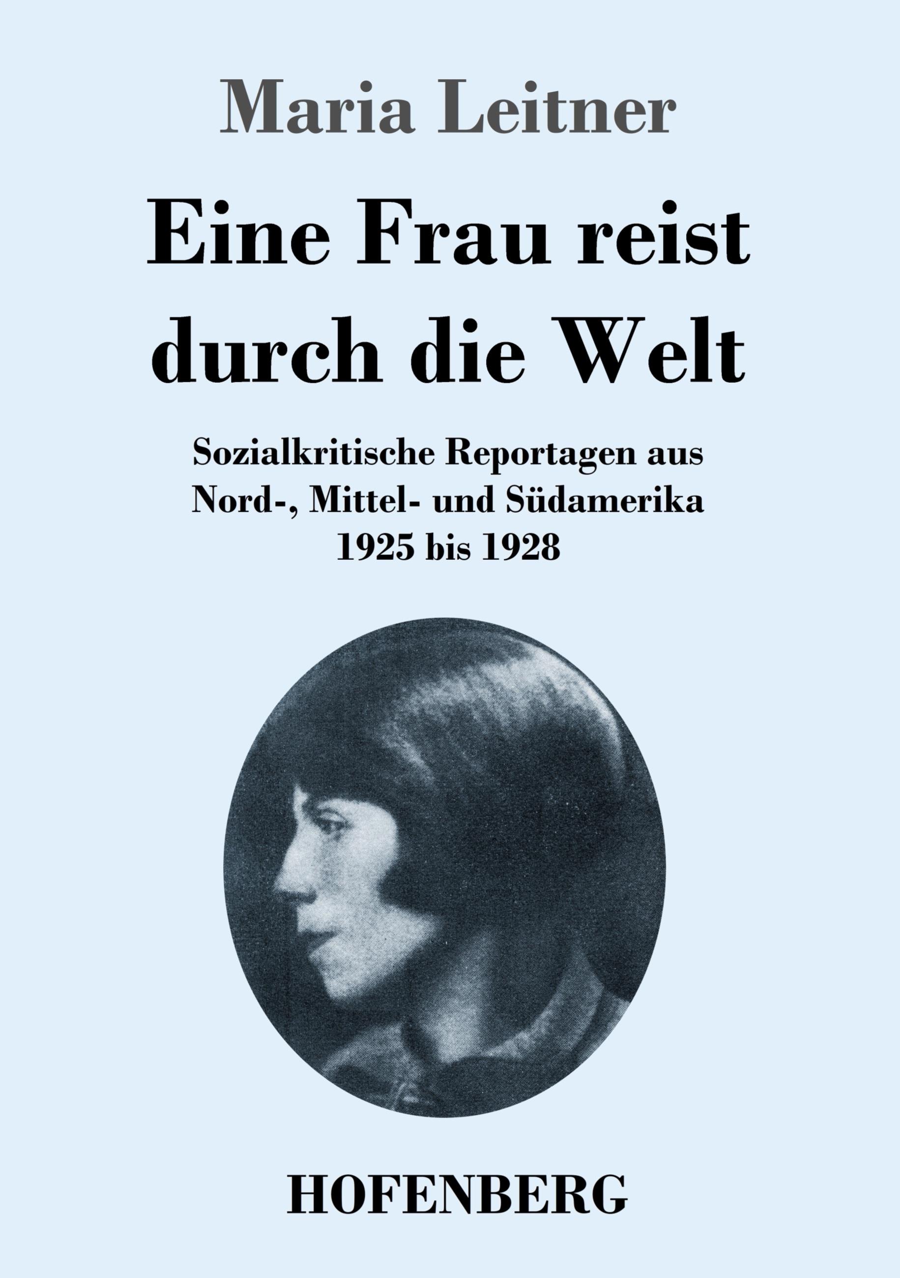 Eine Frau reist durch die Welt