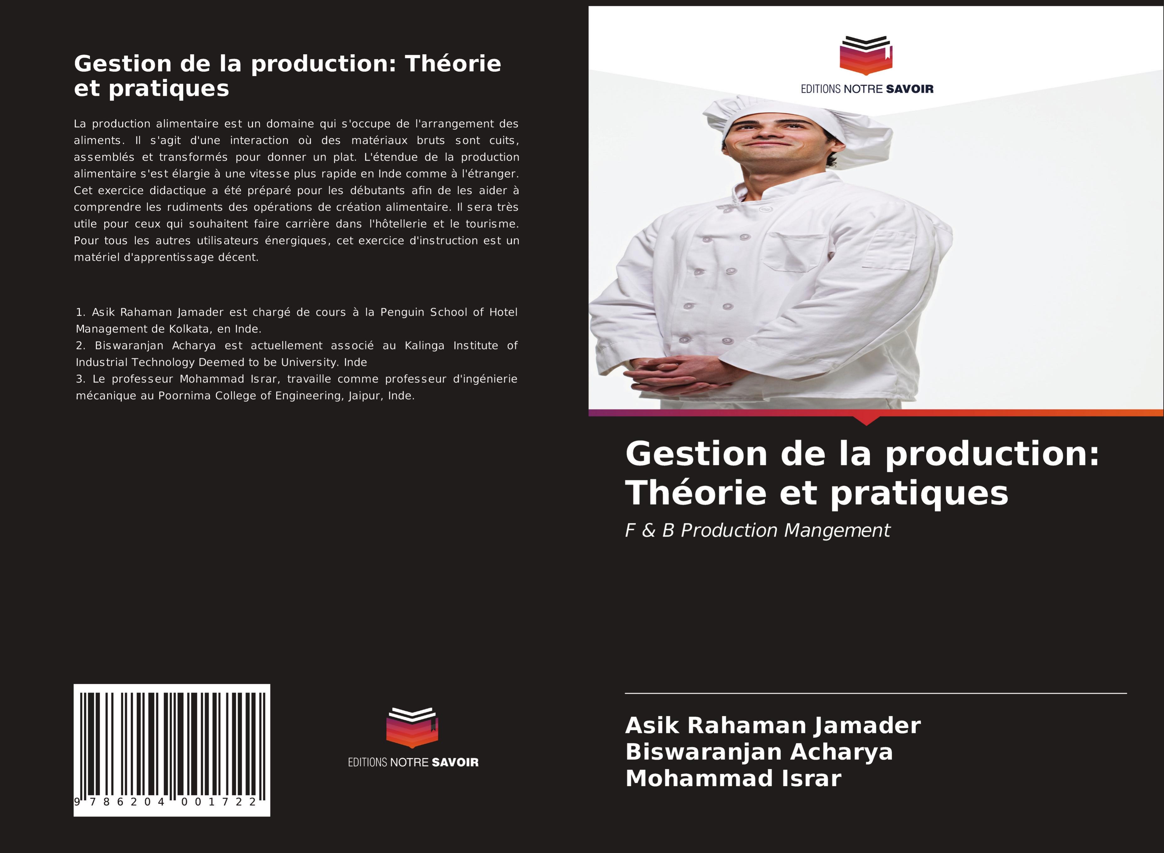 Gestion de la production: Théorie et pratiques