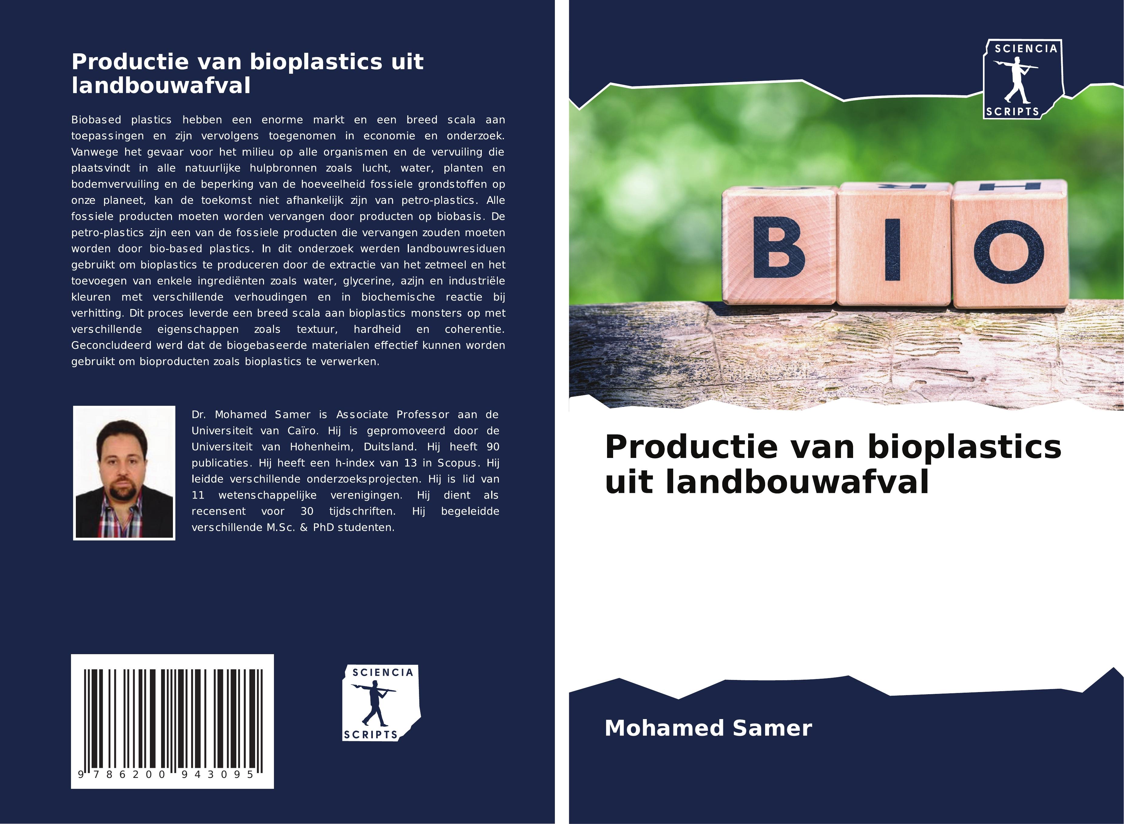 Productie van bioplastics uit landbouwafval