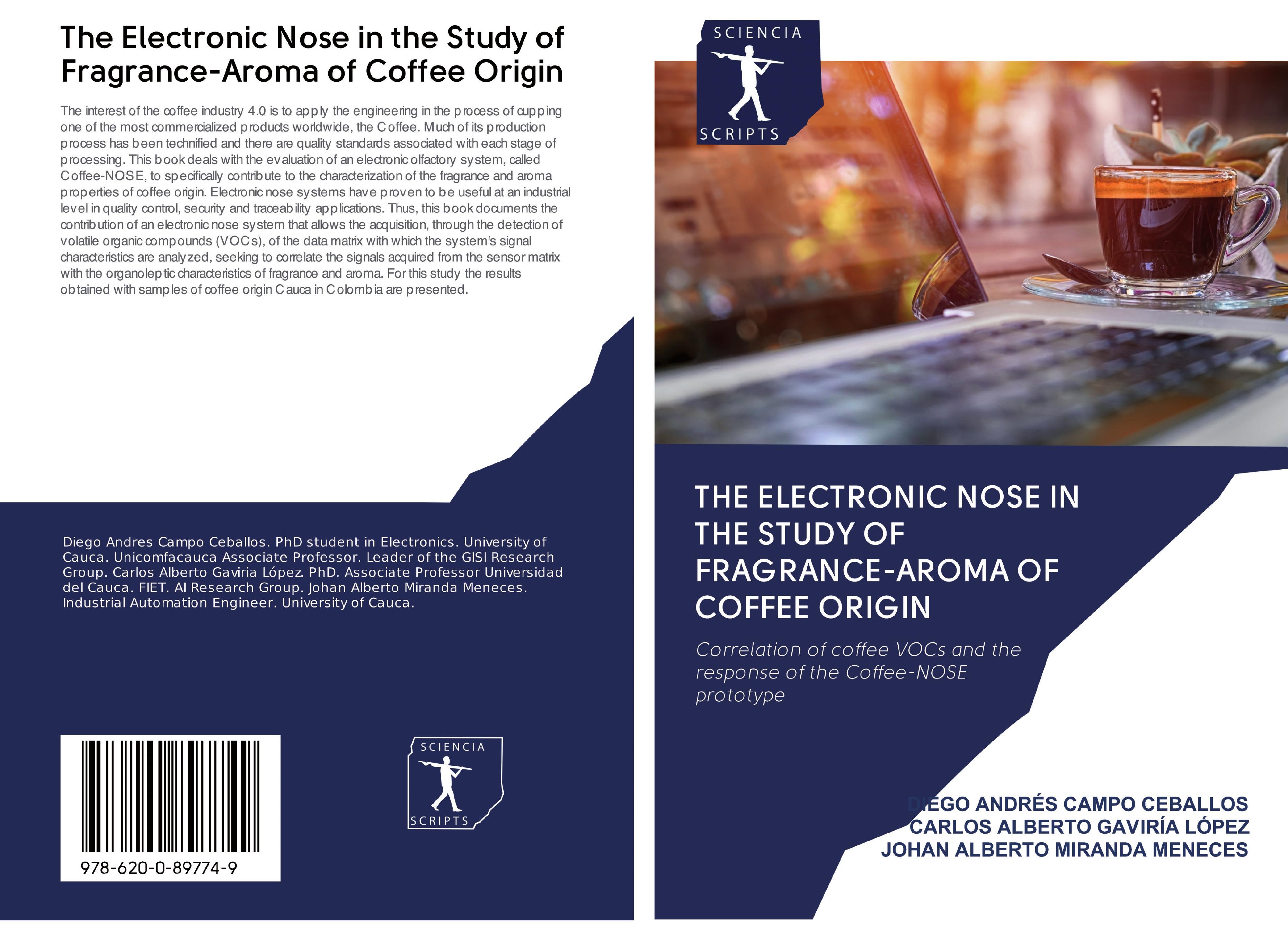 The Electronic Nose in the Study of Fragrance-Aroma of Coffee Origin