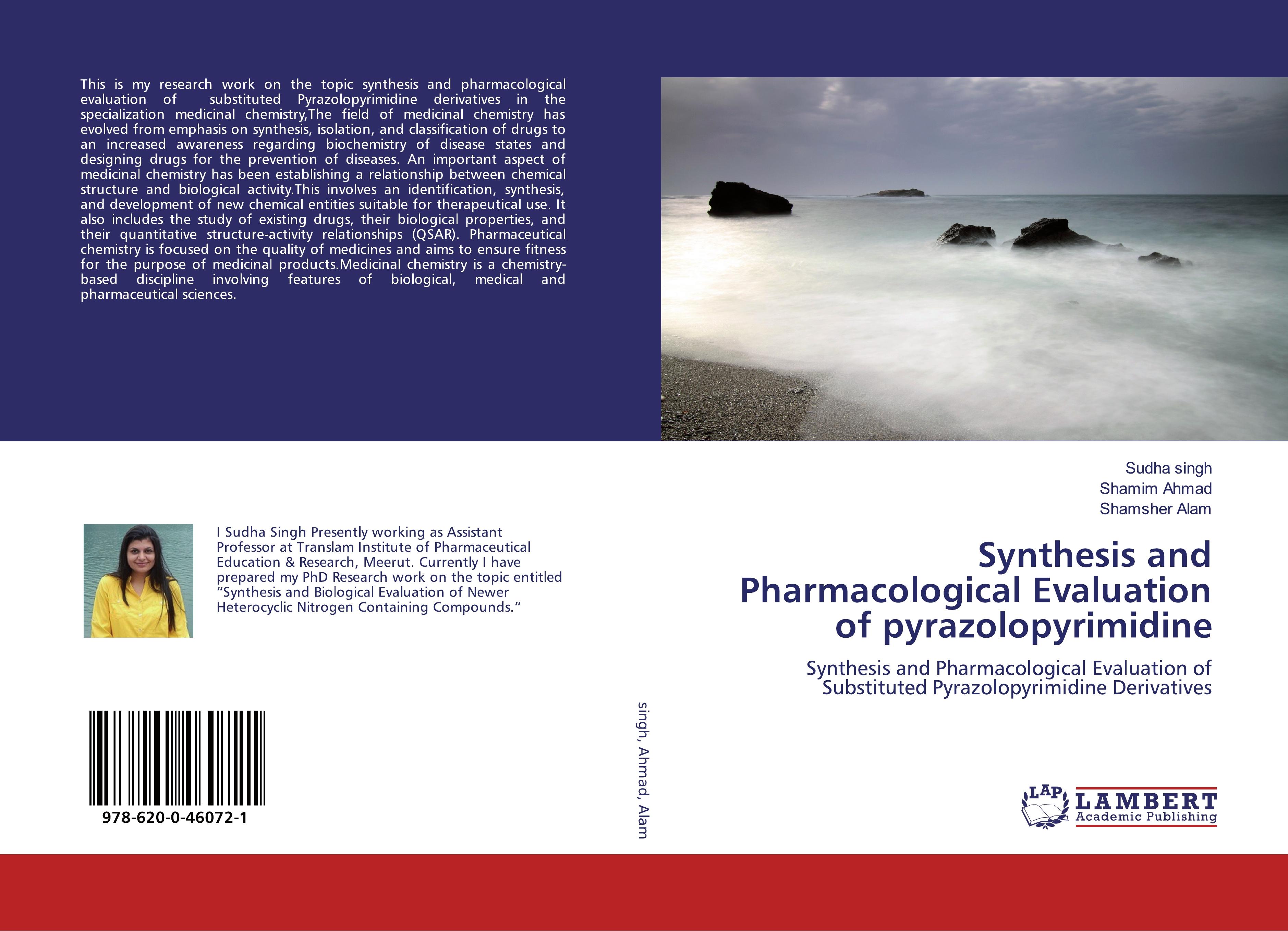 Synthesis and Pharmacological Evaluation of pyrazolopyrimidine