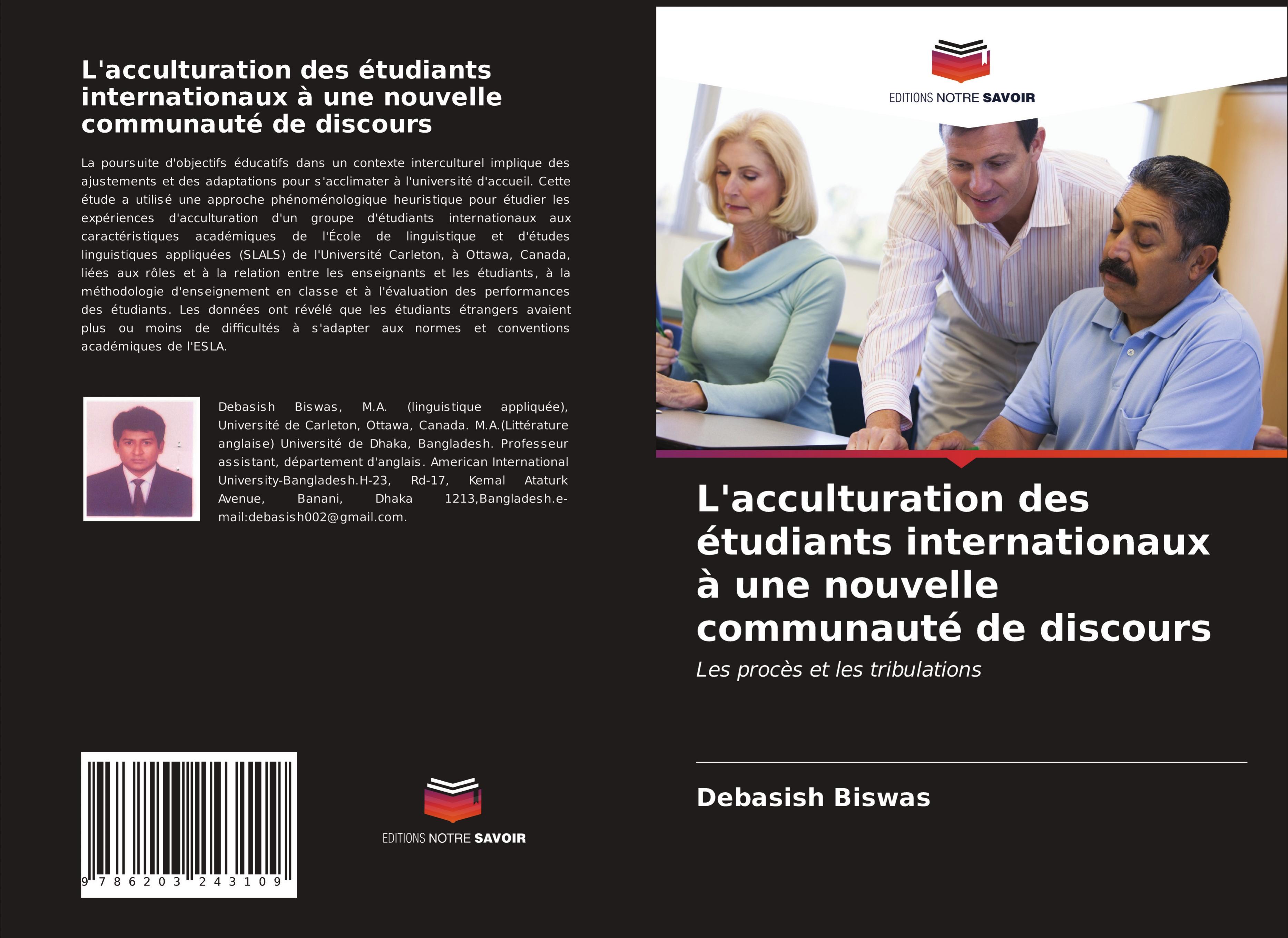 L'acculturation des étudiants internationaux à une nouvelle communauté de discours