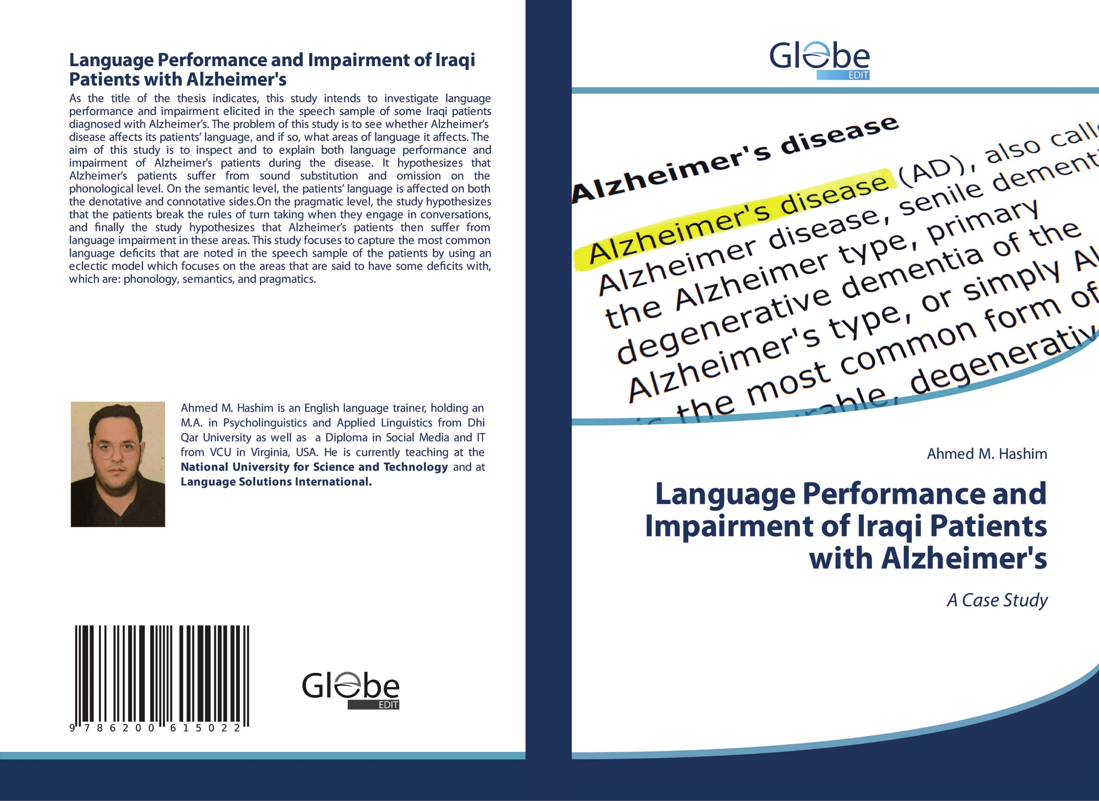 Language Performance and Impairment of Iraqi Patients with Alzheimer's