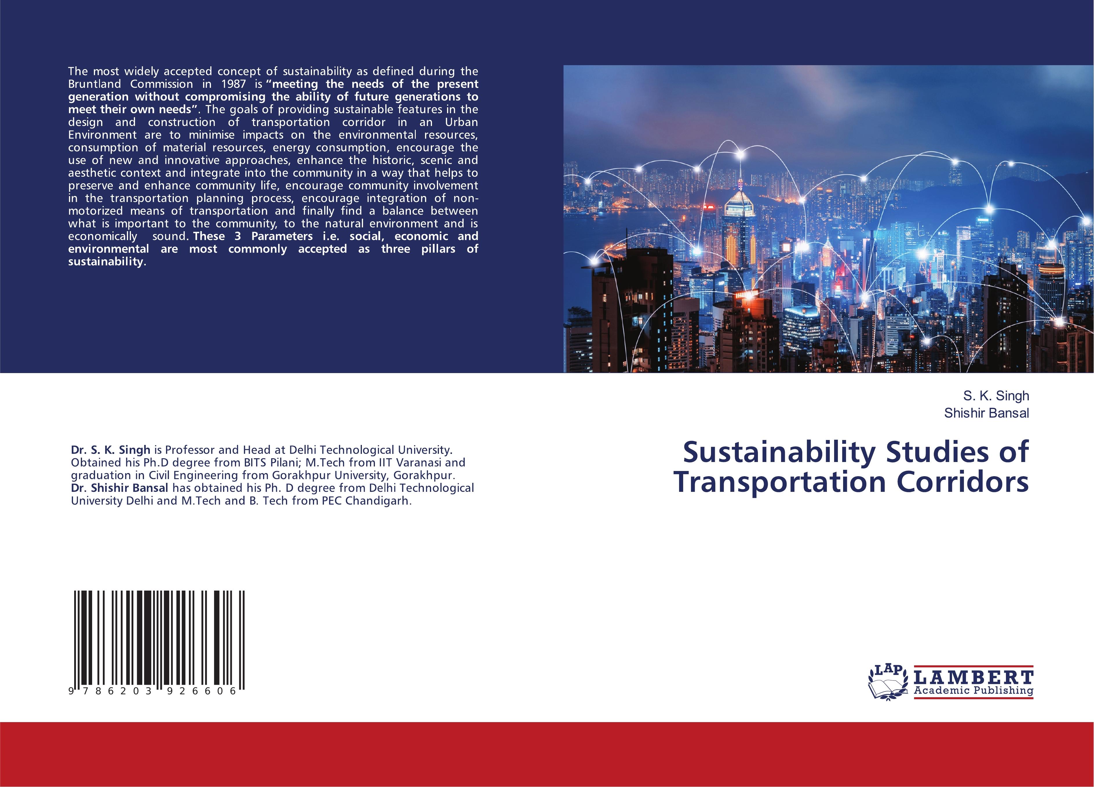 Sustainability Studies of Transportation Corridors