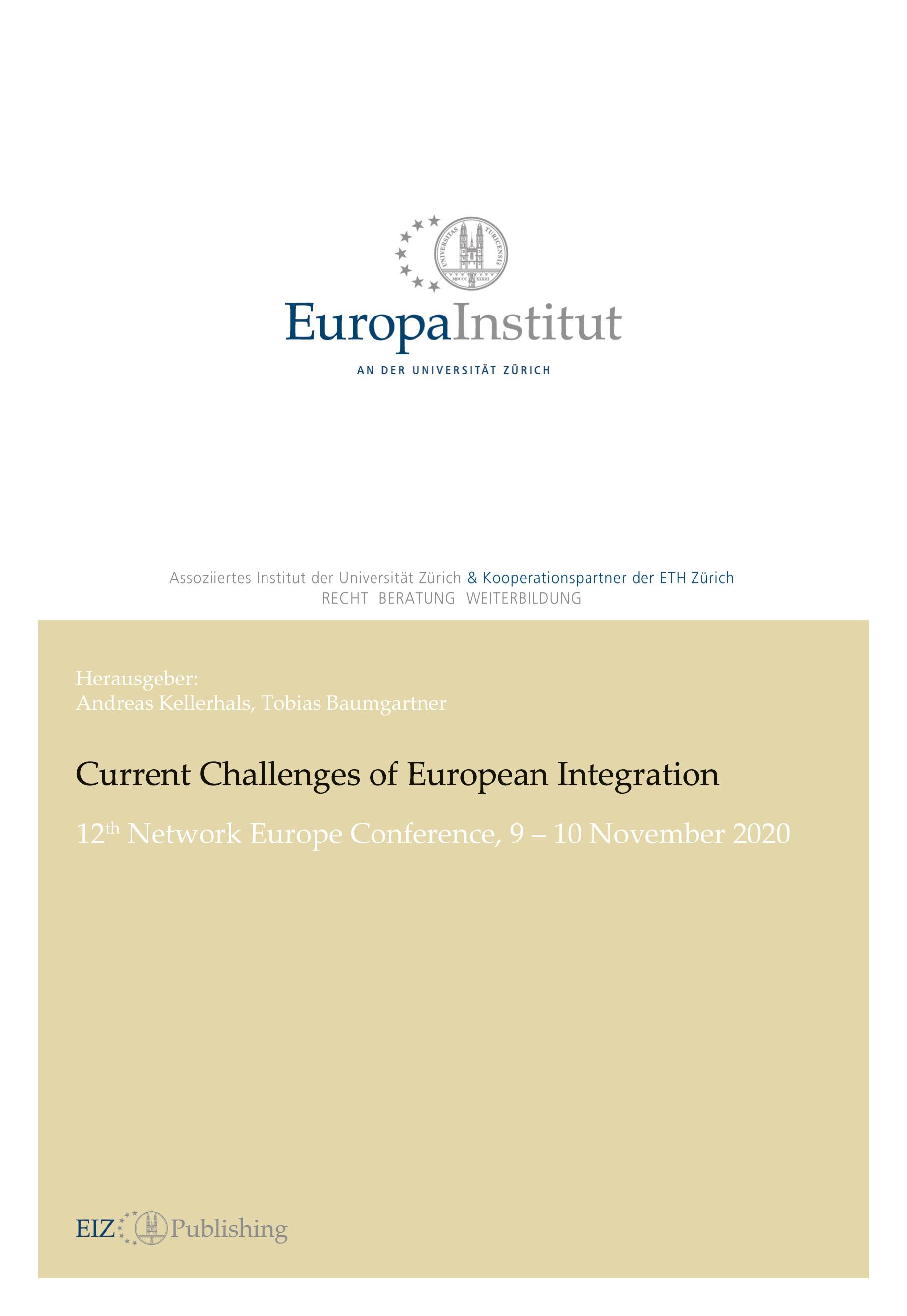 Current Challenges of European Integration