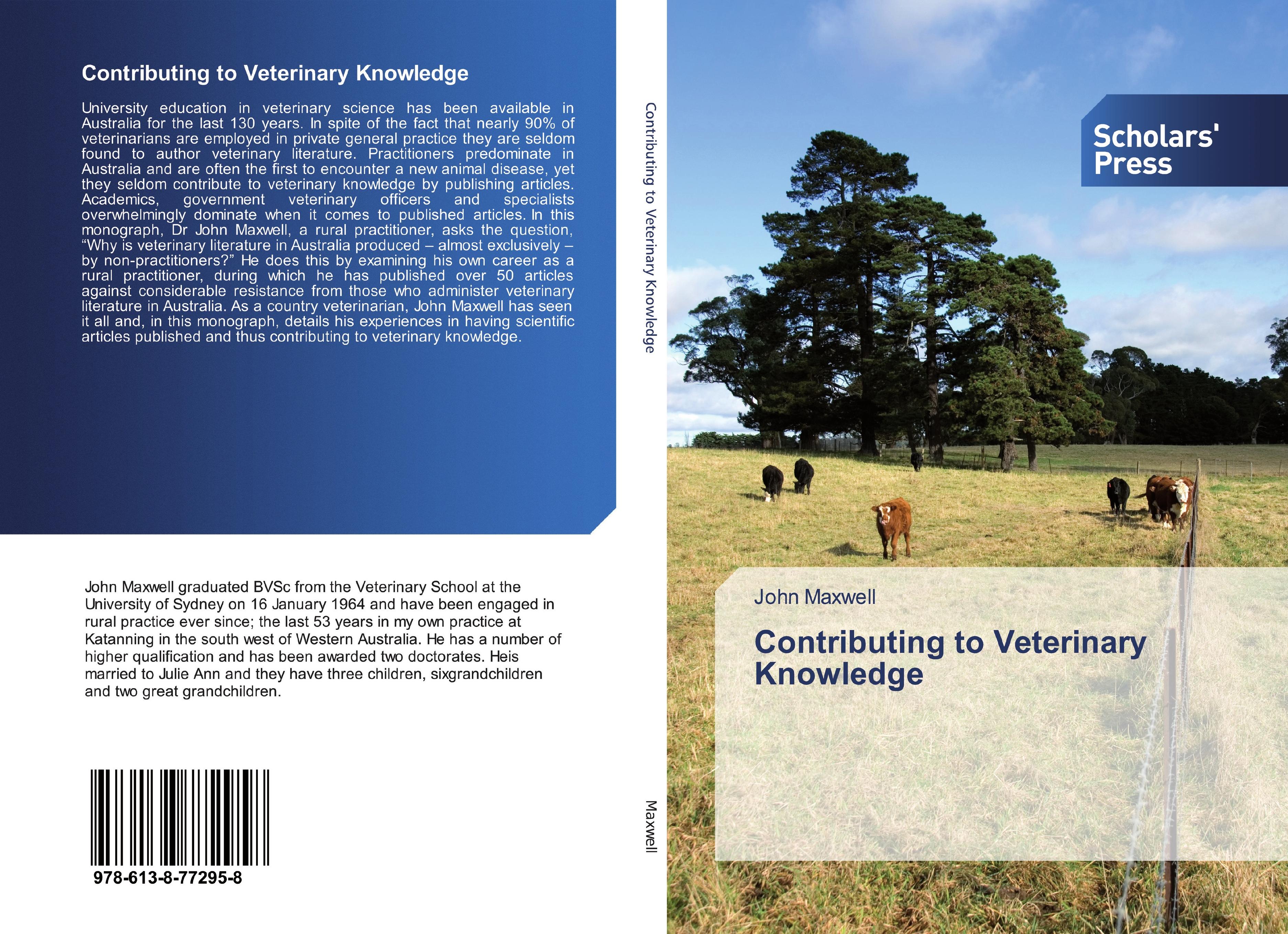 Contributing to Veterinary Knowledge