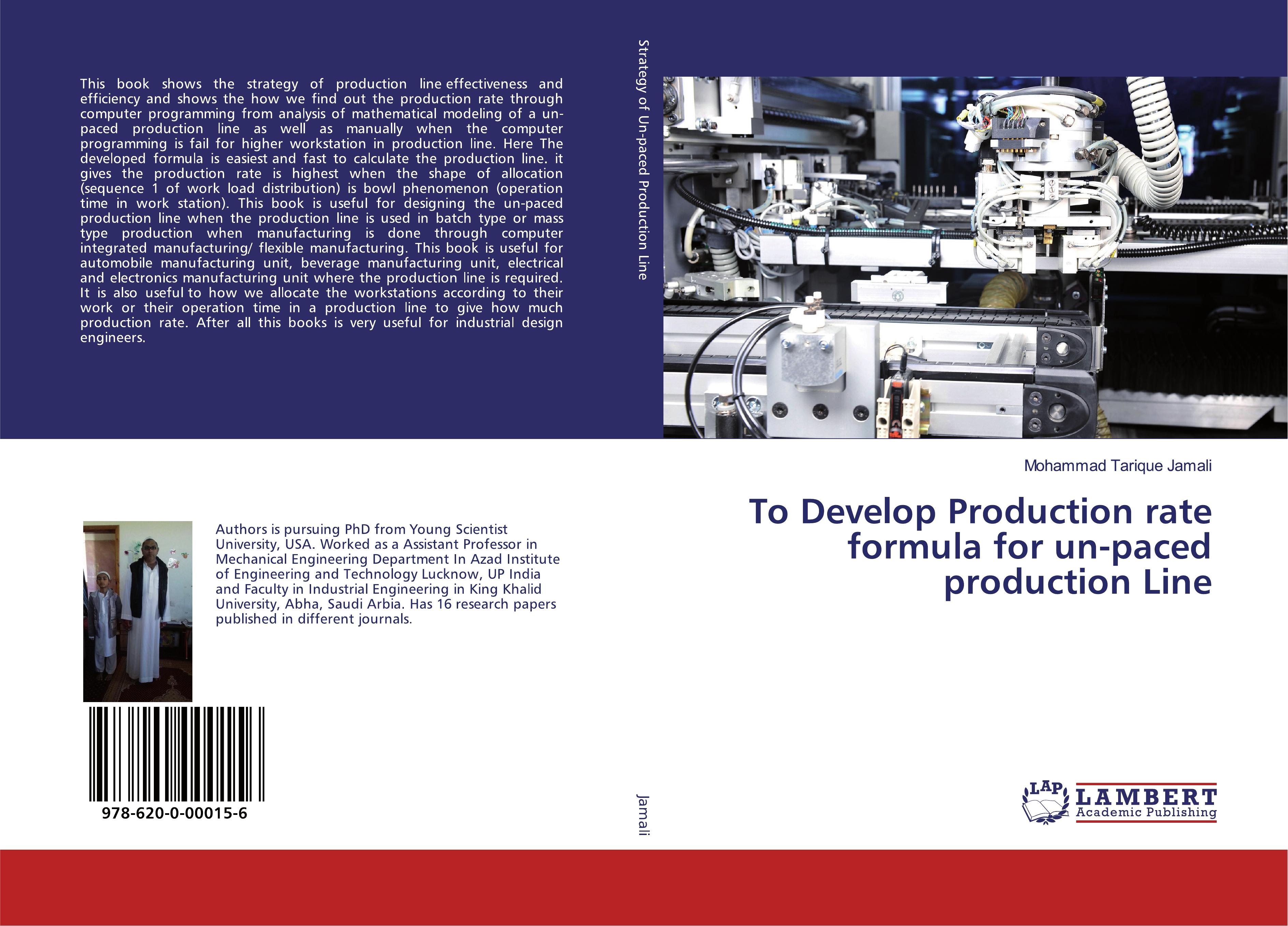 To Develop Production rate formula for un-paced production Line