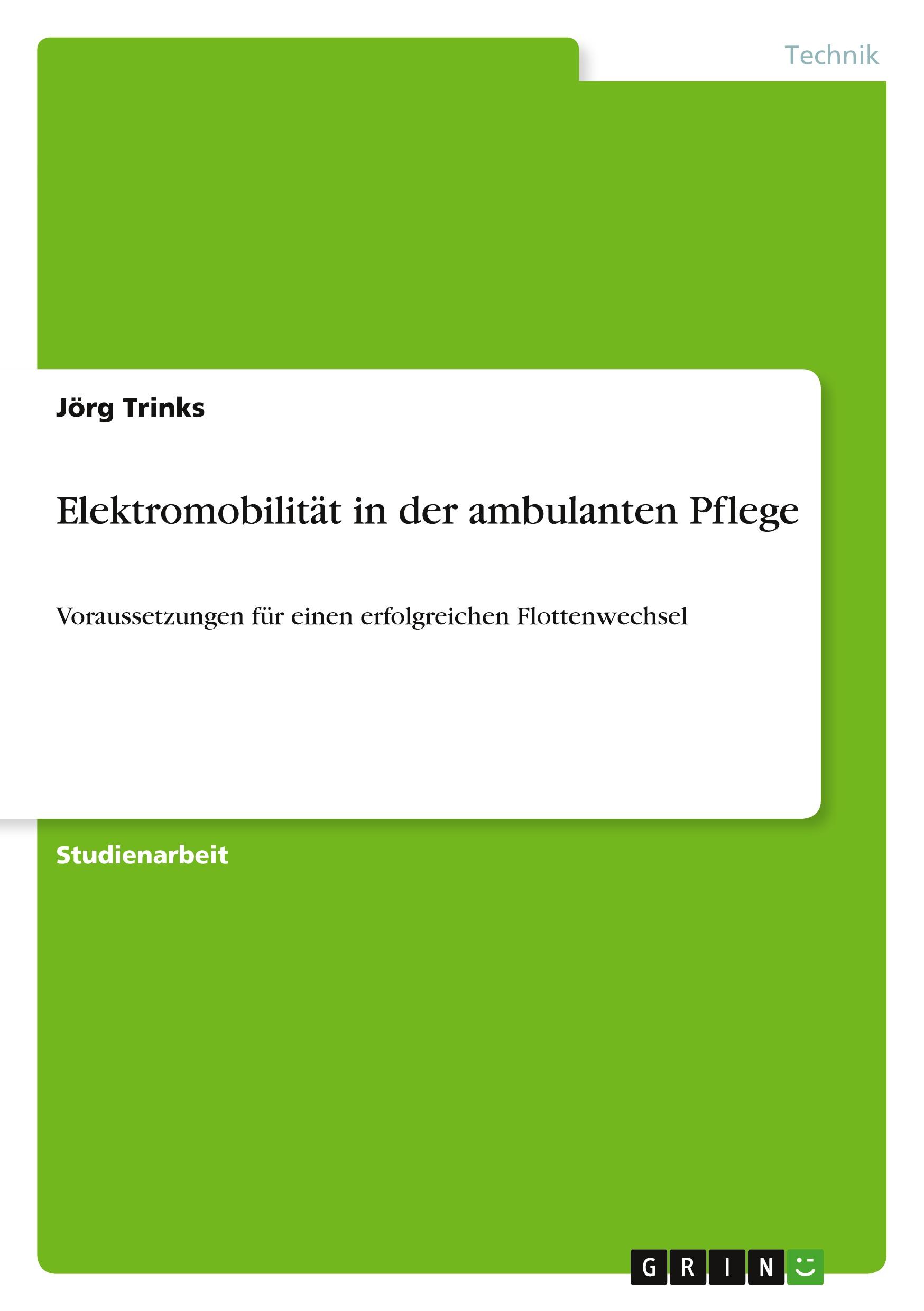 Elektromobilität in der ambulanten Pflege