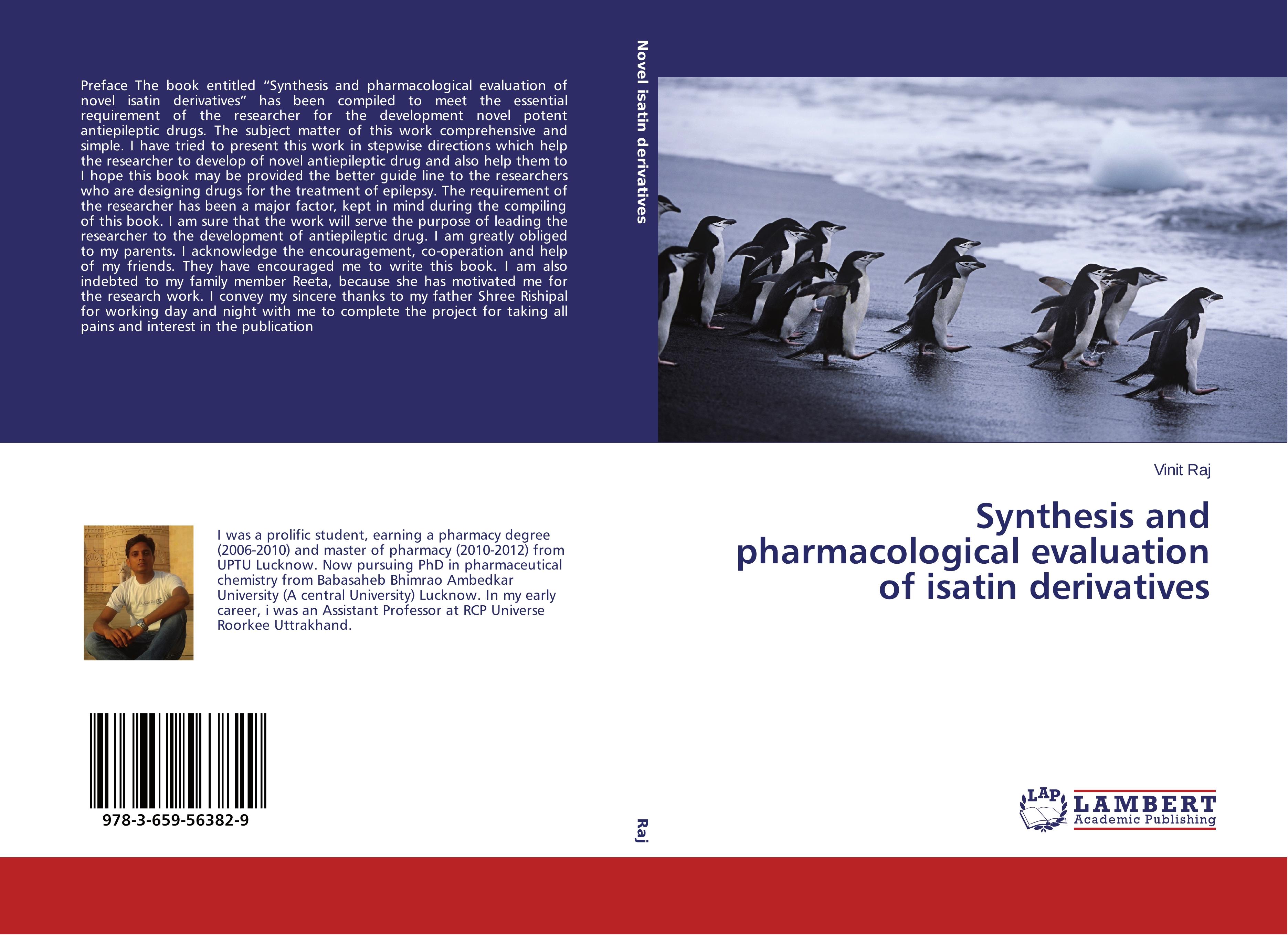 Synthesis and pharmacological evaluation of isatin derivatives