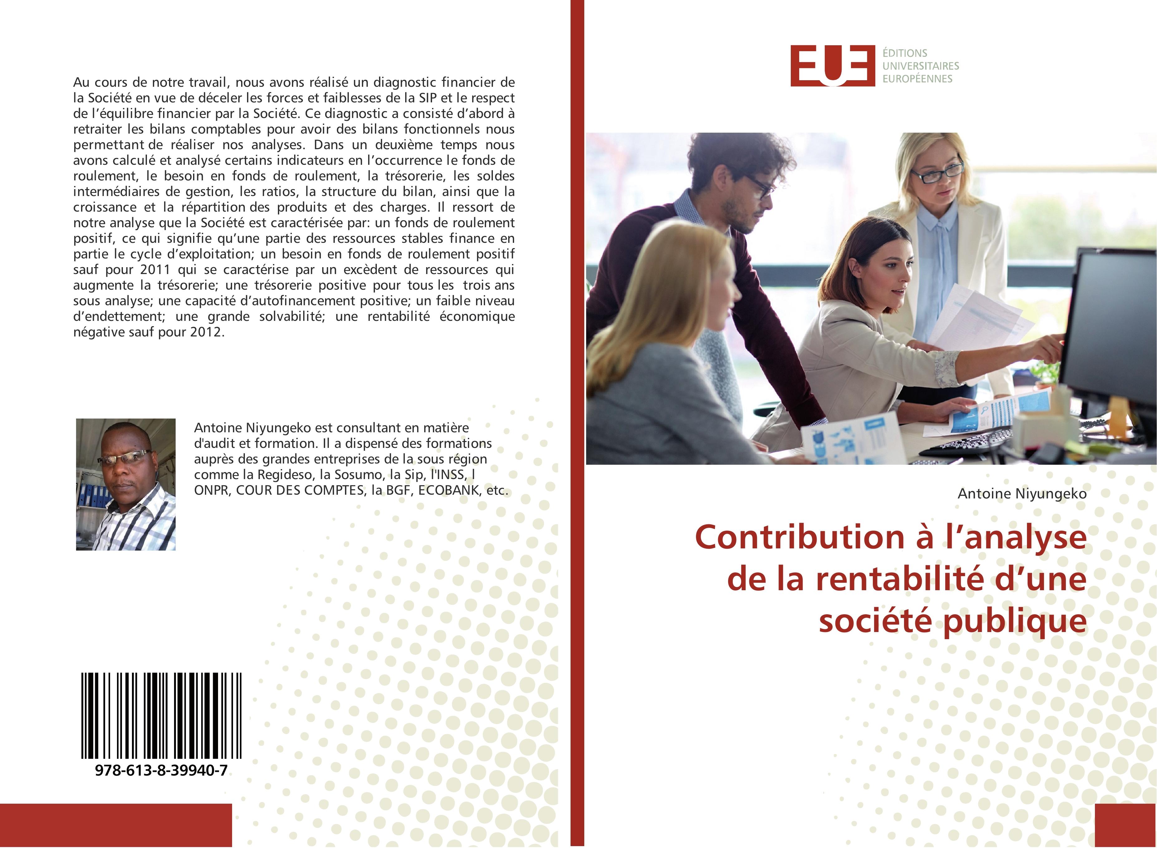 Contribution à l¿analyse de la rentabilité d¿une société publique