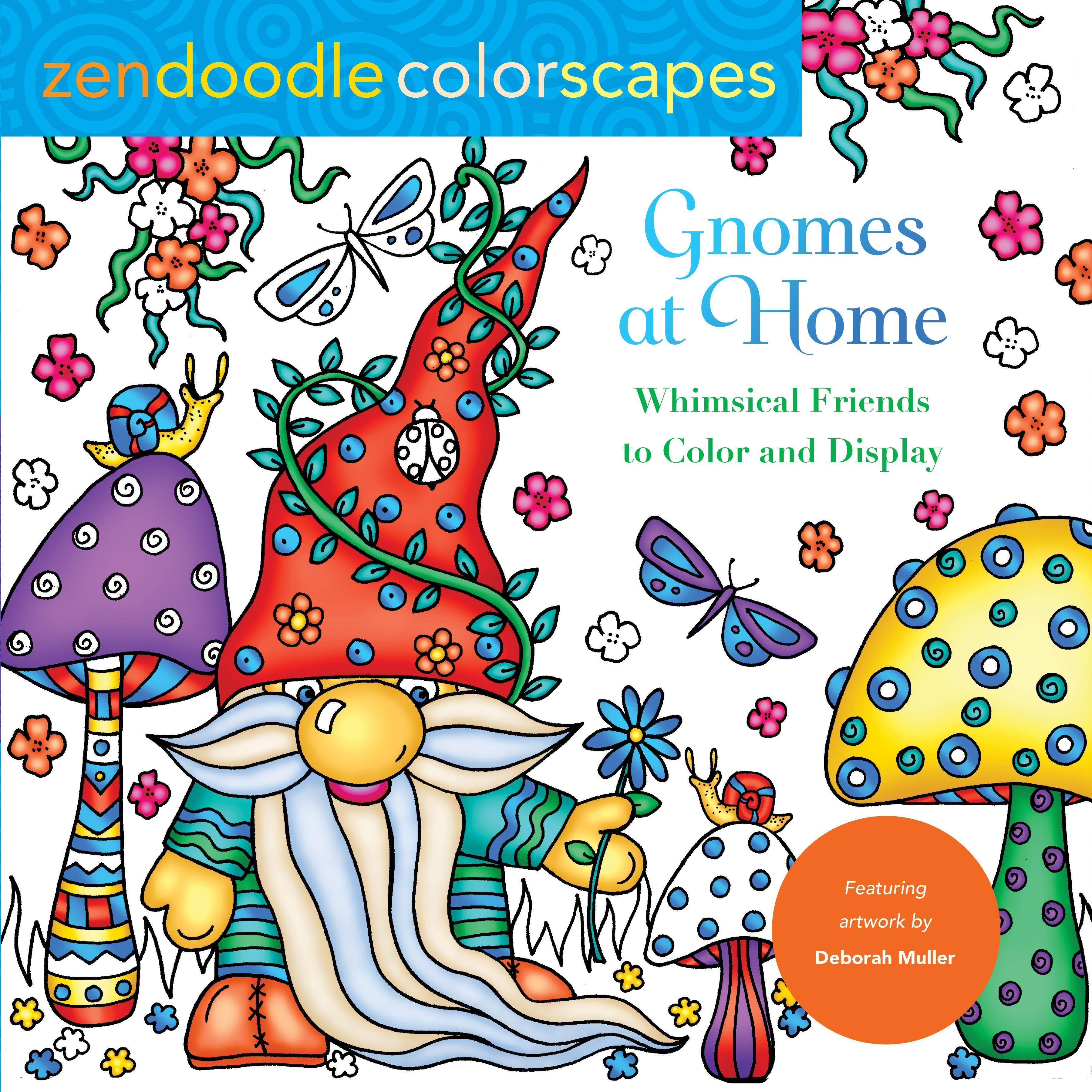 Zendoodle Colorscapes: Gnomes at Home