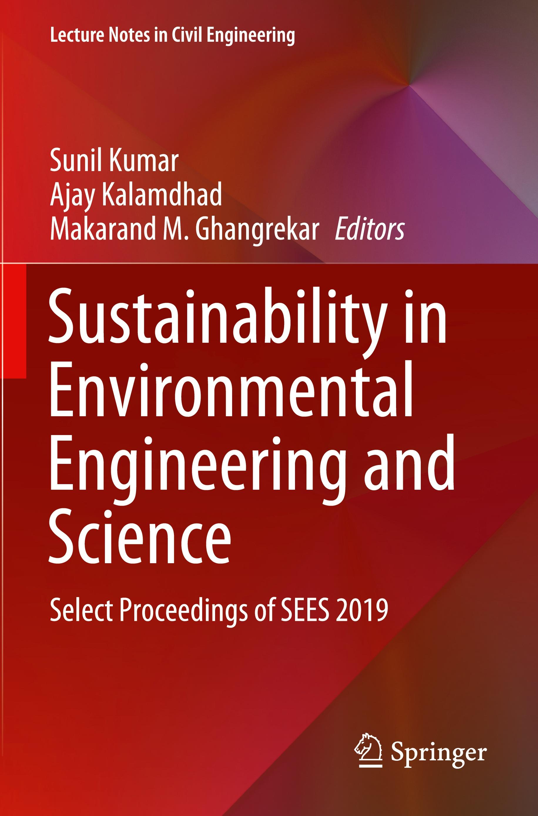 Sustainability in Environmental Engineering and Science