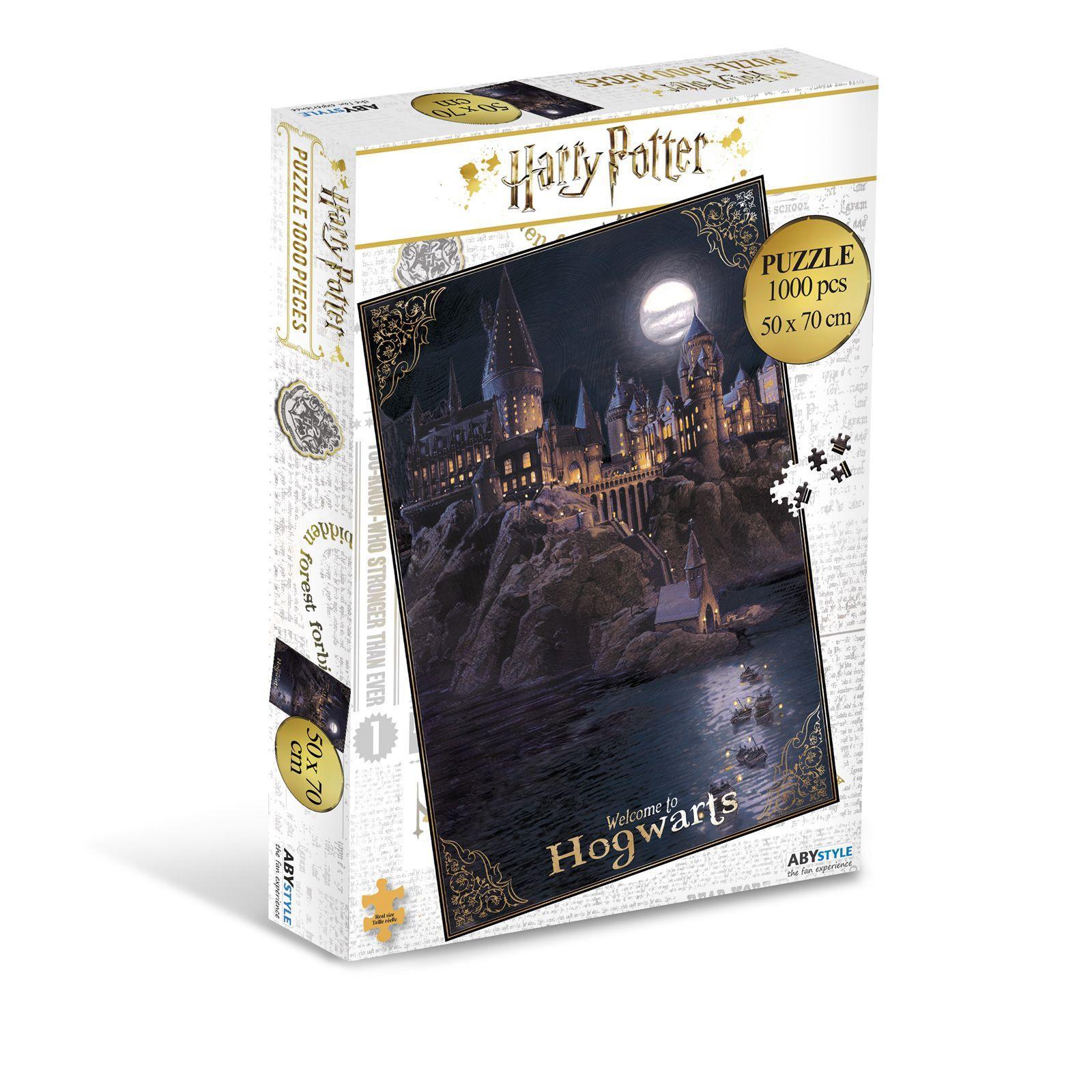 HARRY POTTER - Jigsaw puzzle 1000 pieces - Hogwarts