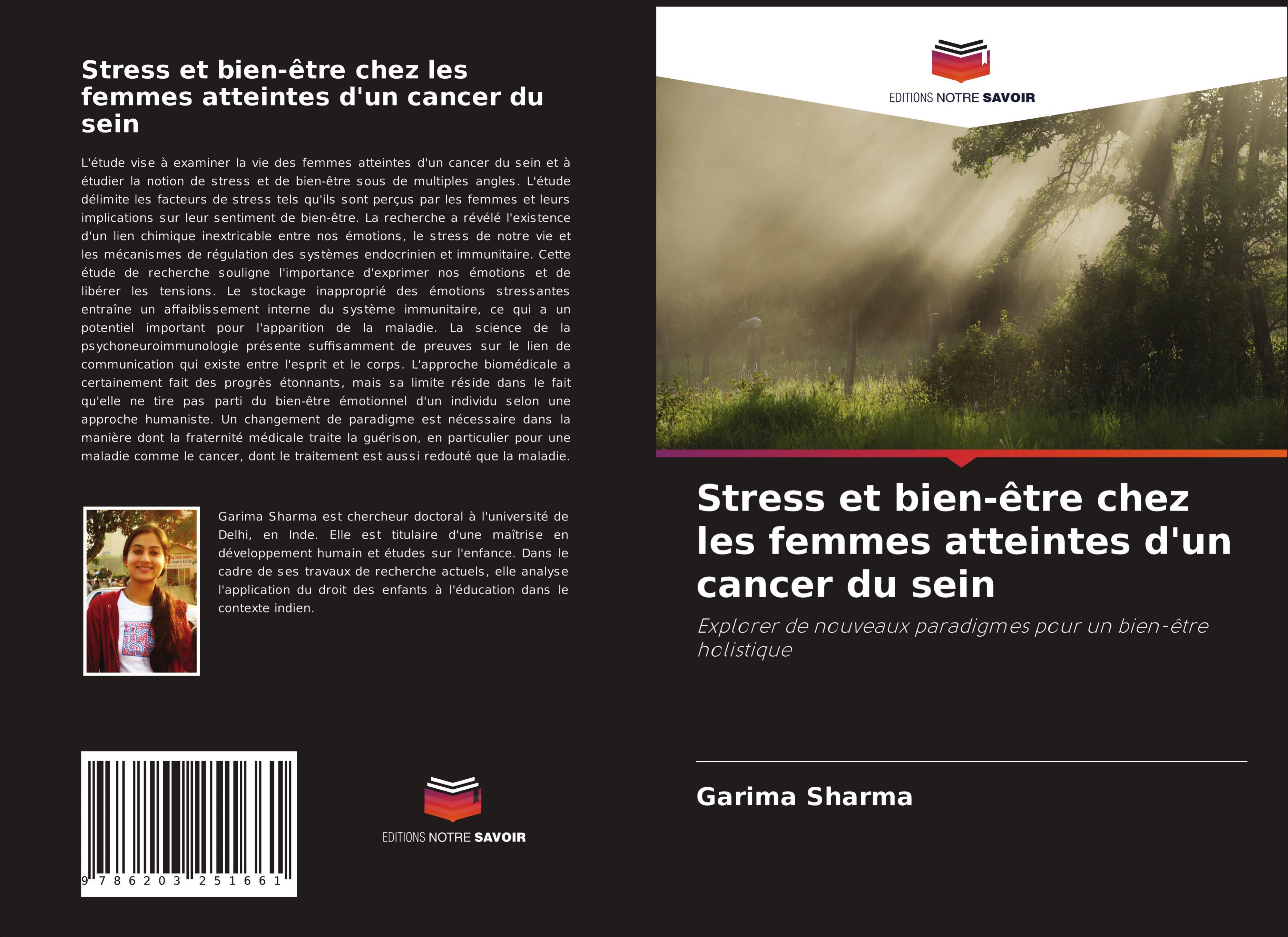 Stress et bien-être chez les femmes atteintes d'un cancer du sein