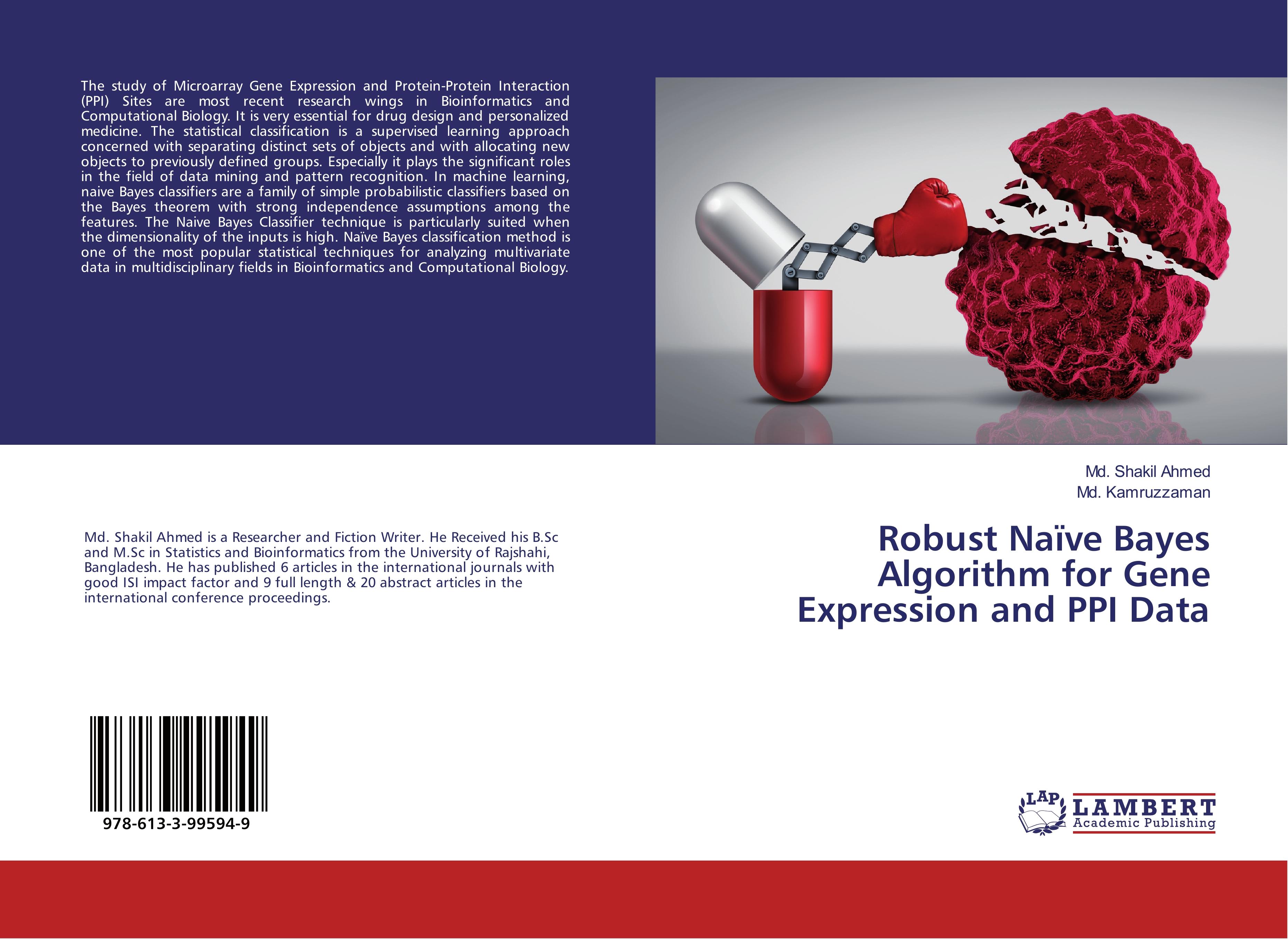 Robust Naïve Bayes Algorithm for Gene Expression and PPI Data