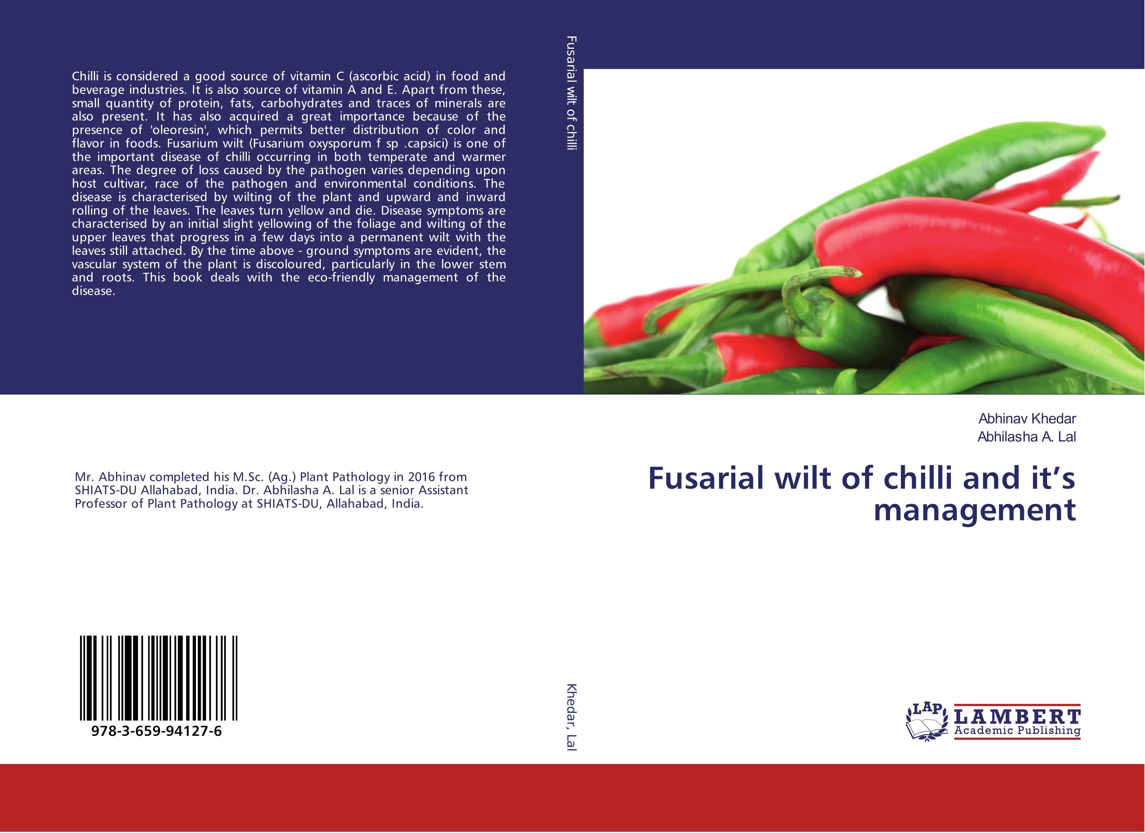 Fusarial wilt of chilli and it¿s management