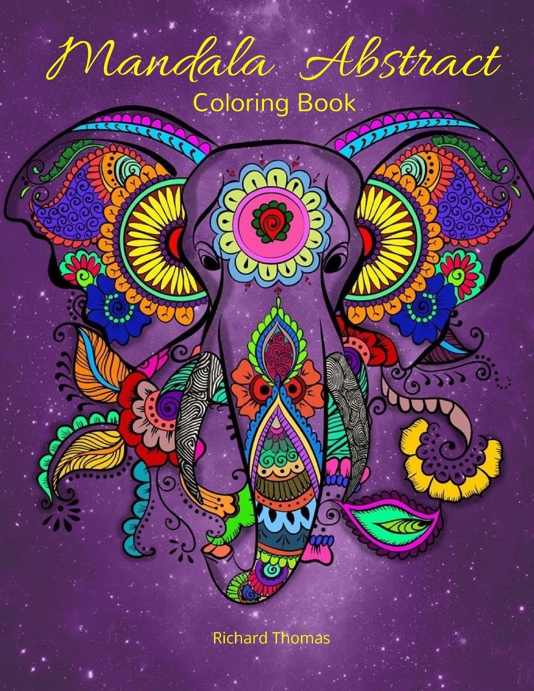 Mandala  Abstract Coloring Book