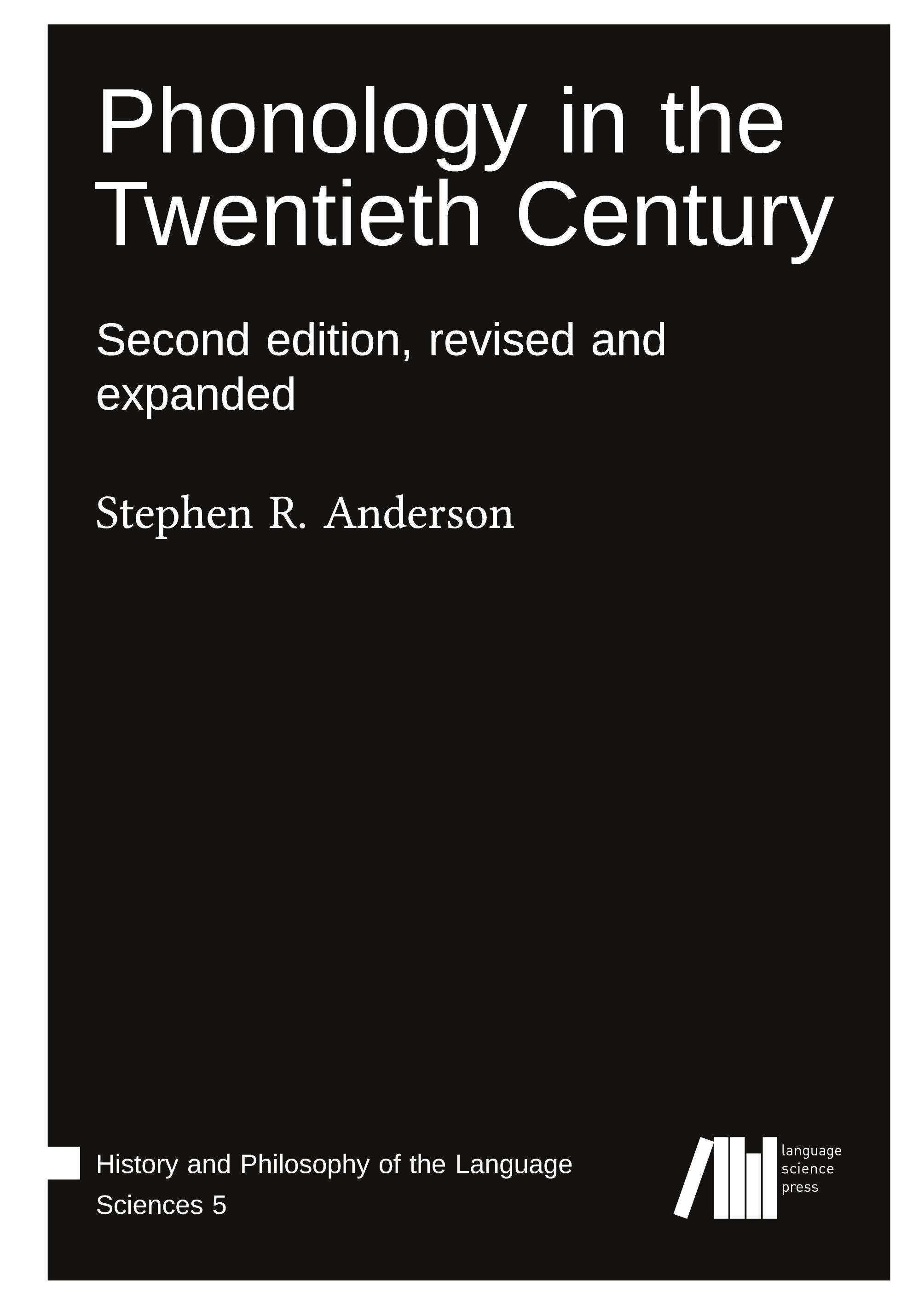 Phonology in the Twentieth Century