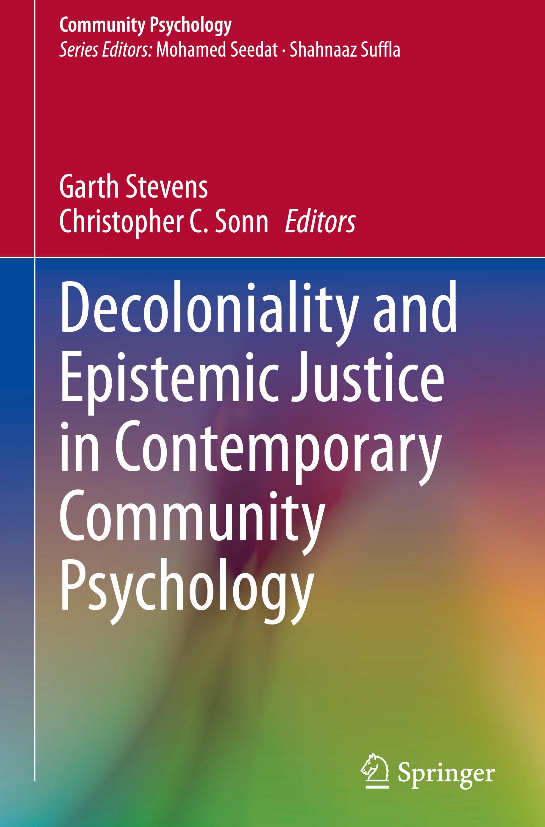 Decoloniality and Epistemic Justice in Contemporary Community Psychology