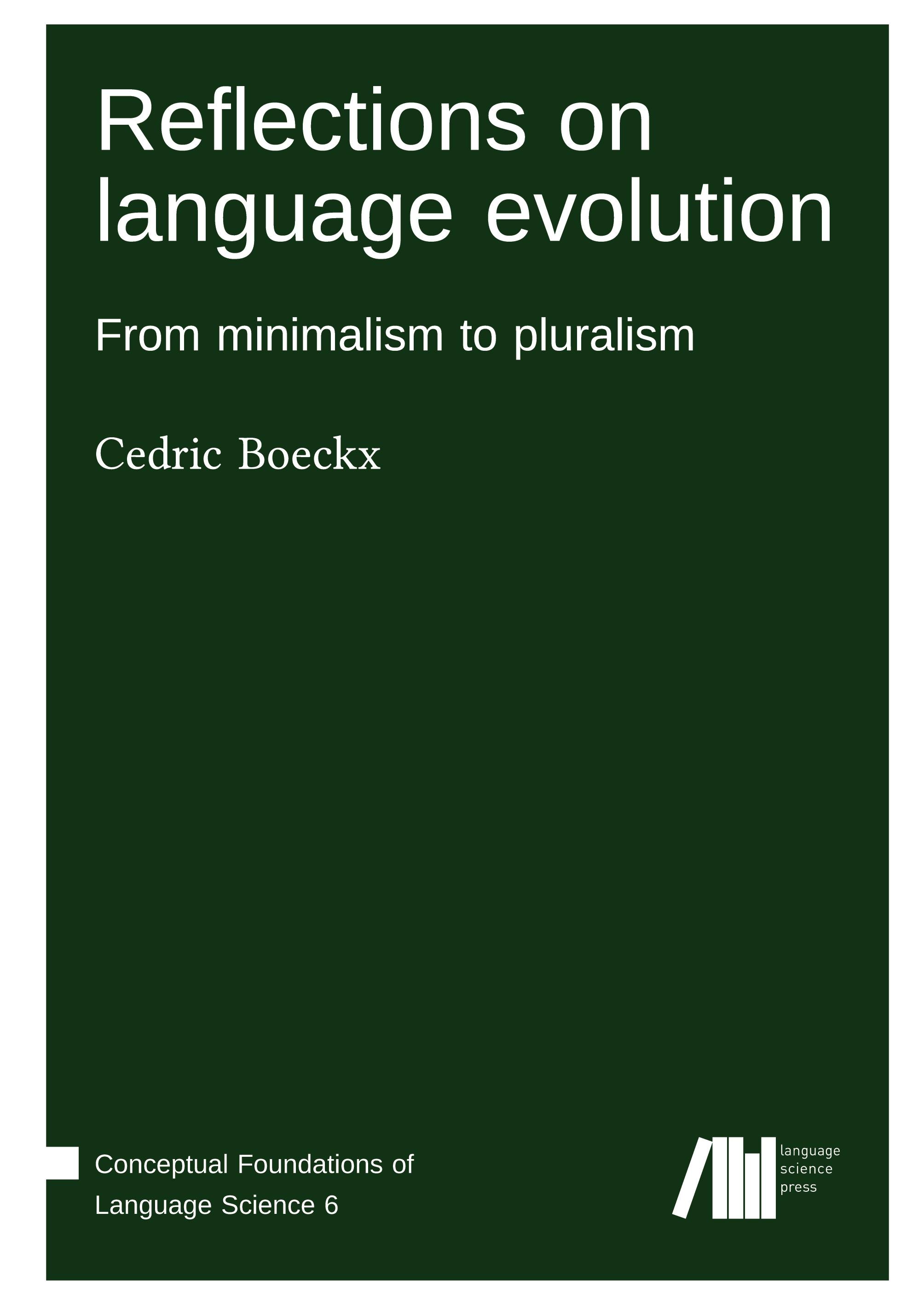 Reflections on language evolution