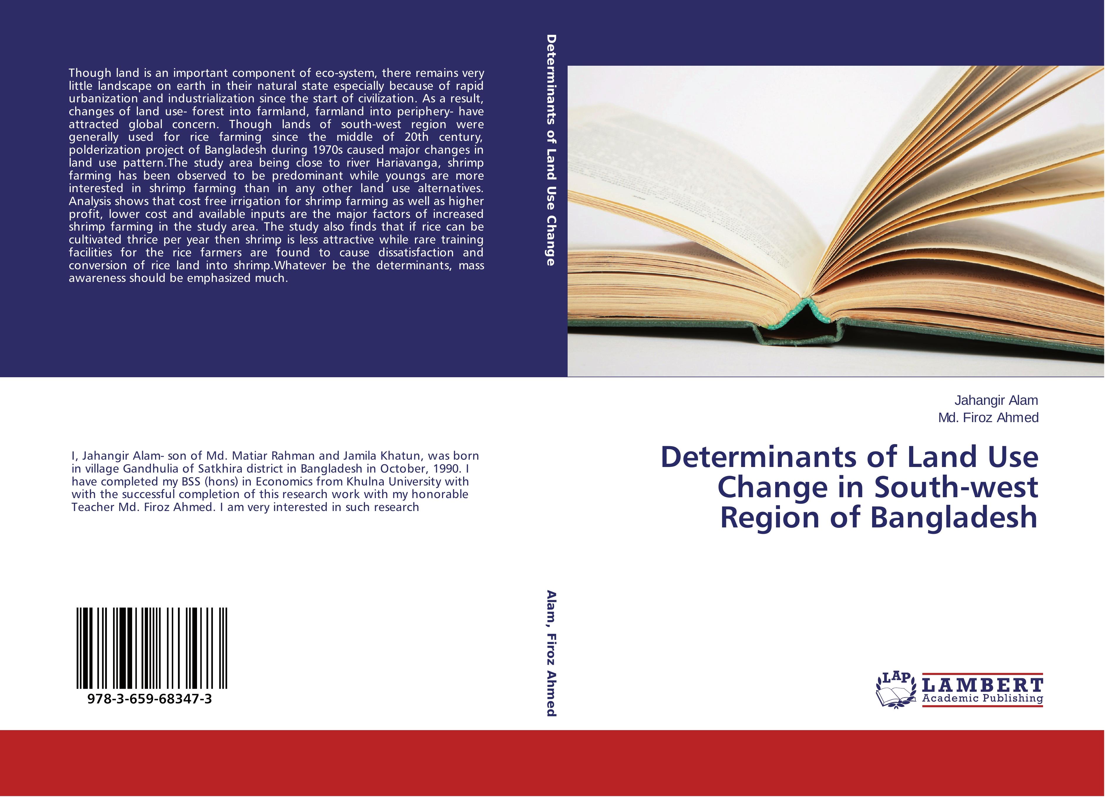 Determinants of Land Use Change in South-west Region of Bangladesh