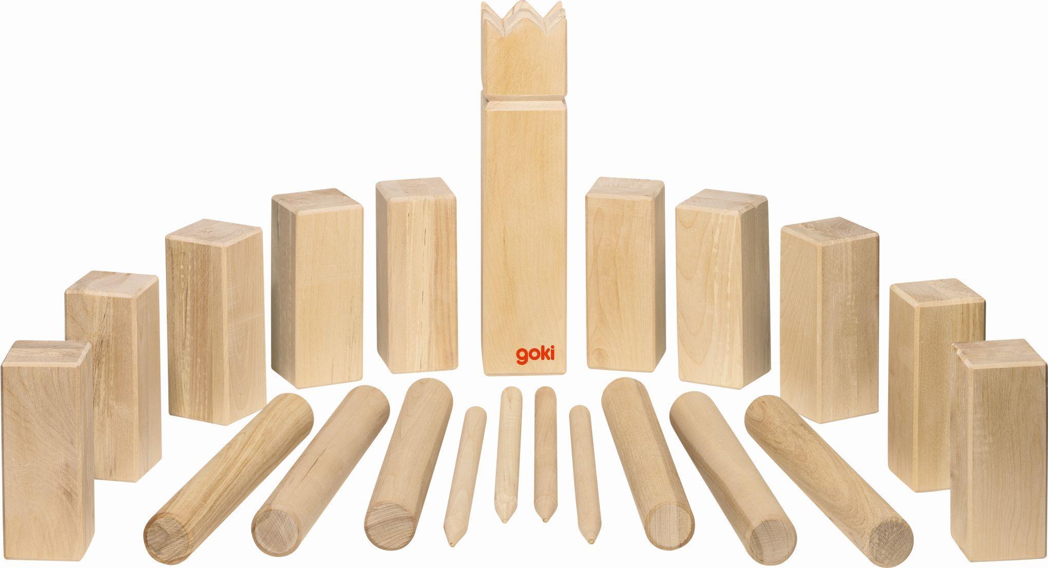 Wikingerspiel Kubb, im Baumwollbeutel