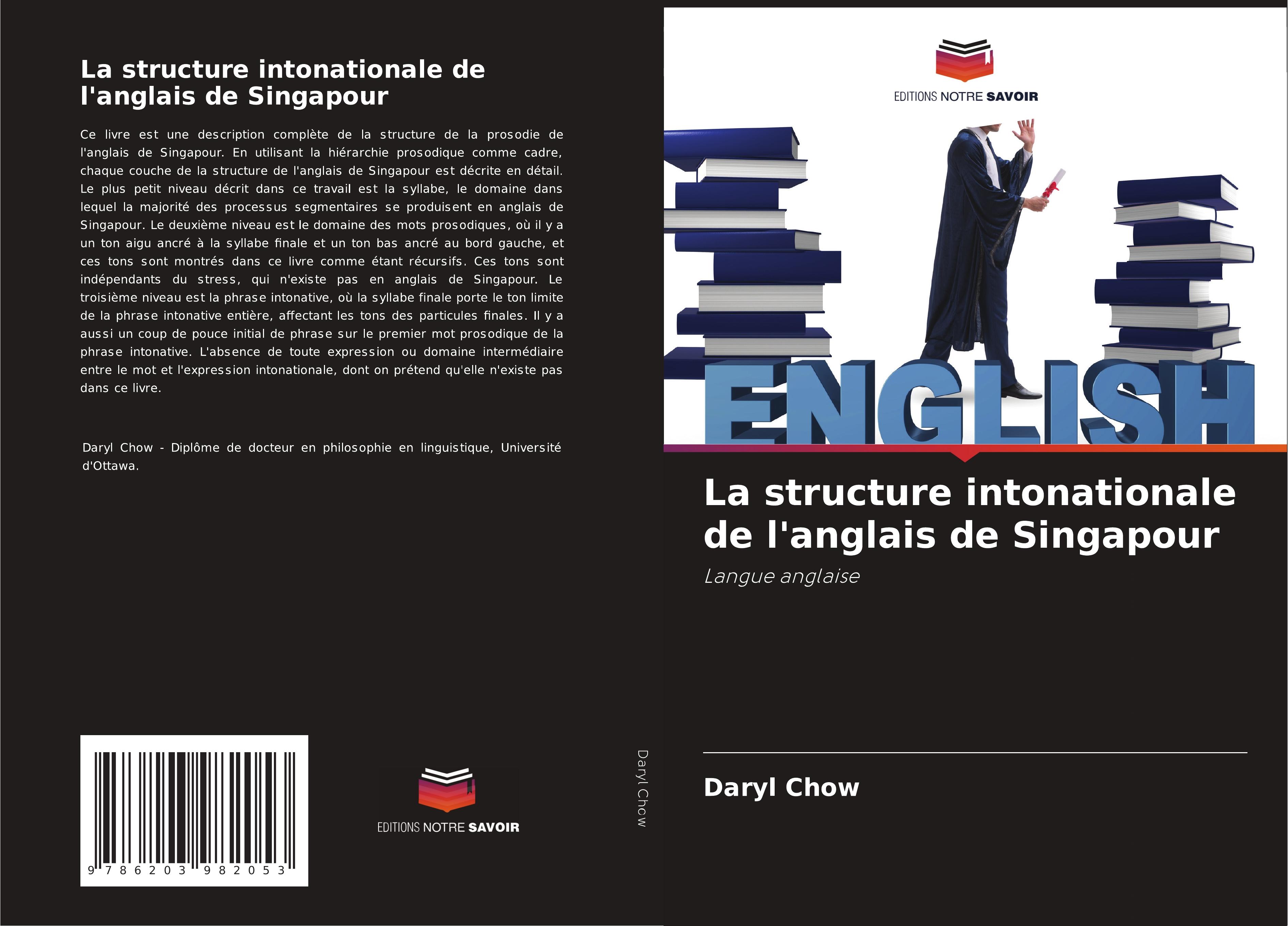 La structure intonationale de l'anglais de Singapour