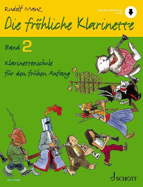 Die fröhliche Klarinette Band 2