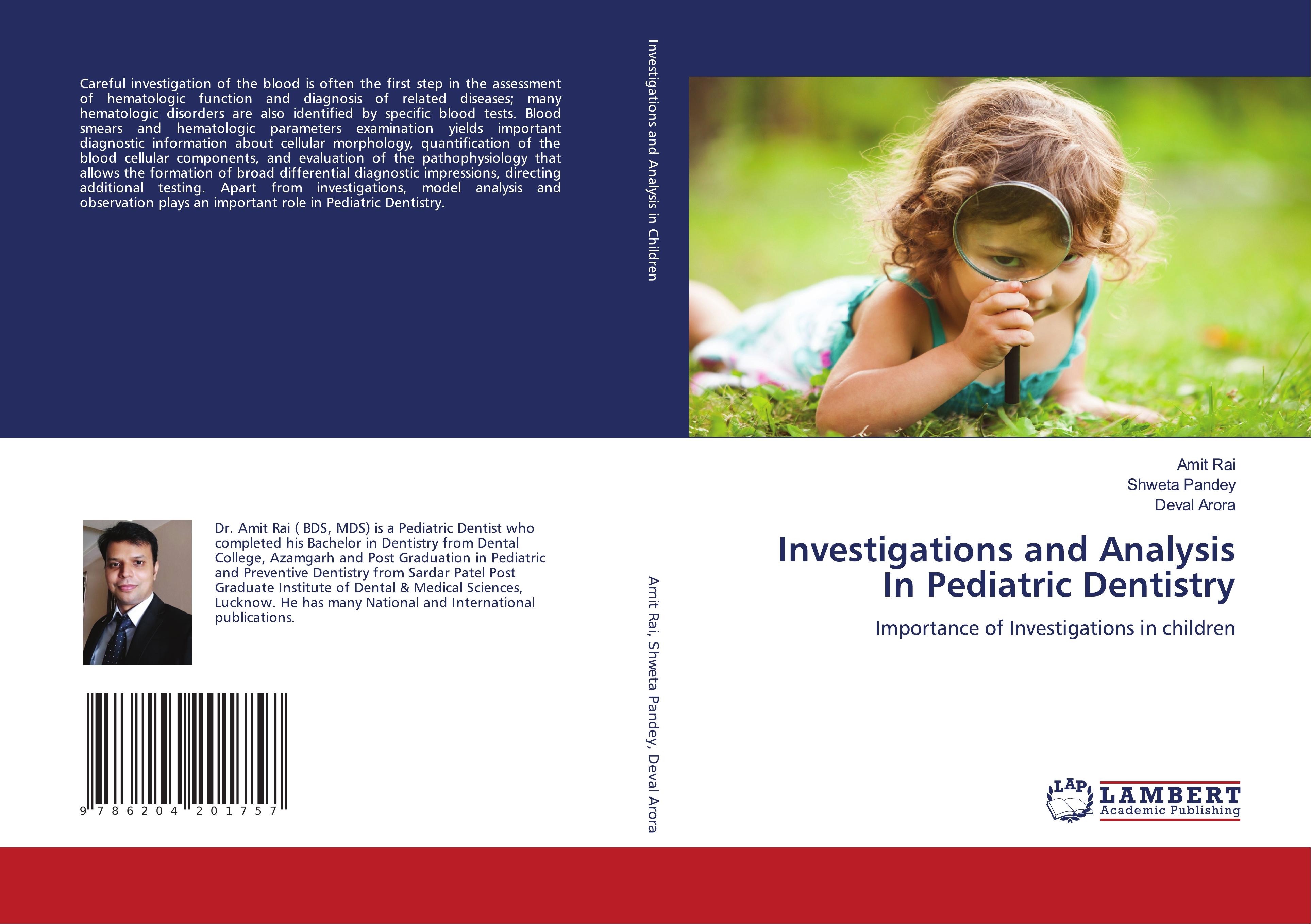 Investigations and Analysis In Pediatric Dentistry