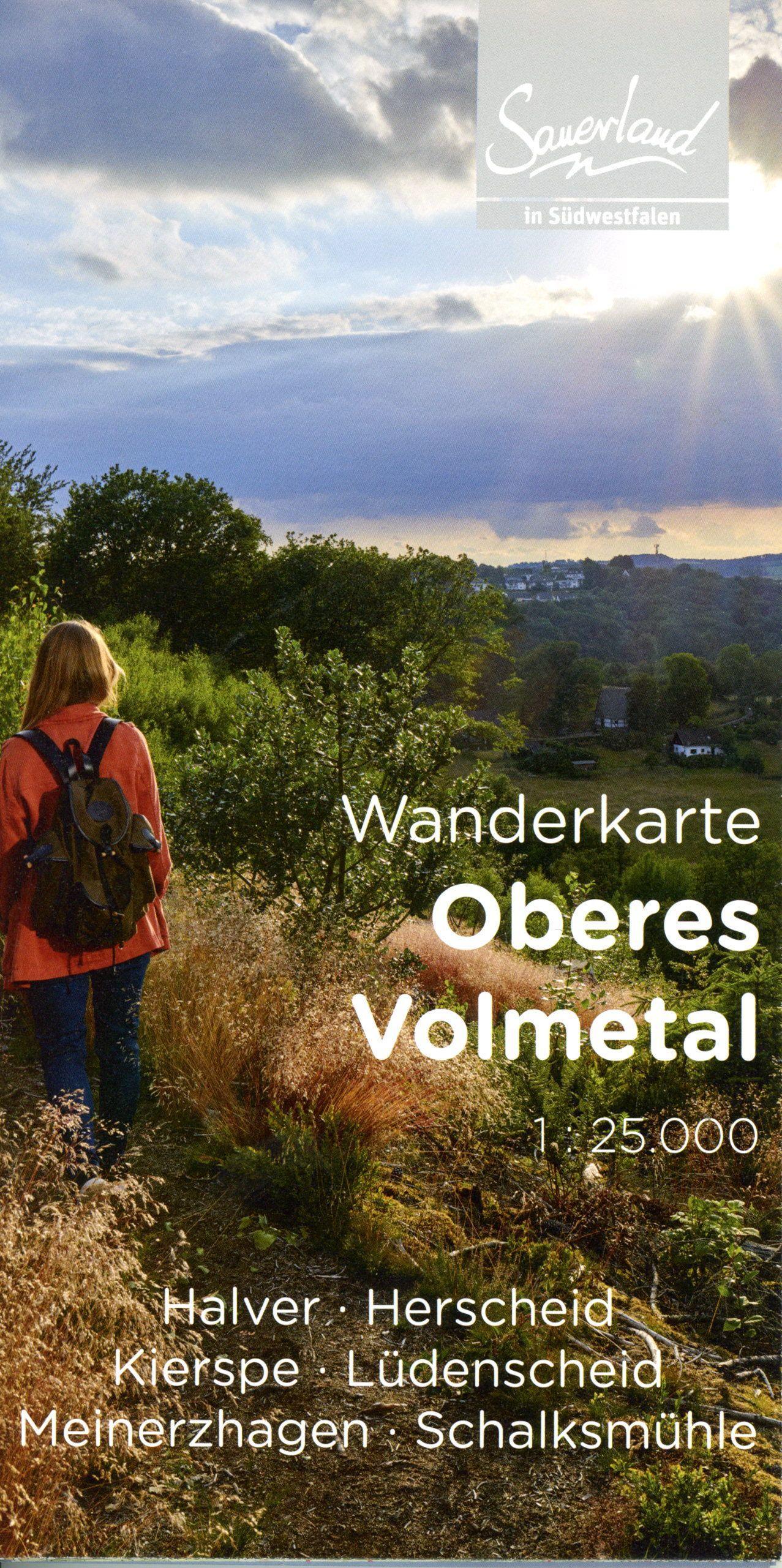 Wanderkarte Oberes Volmetal