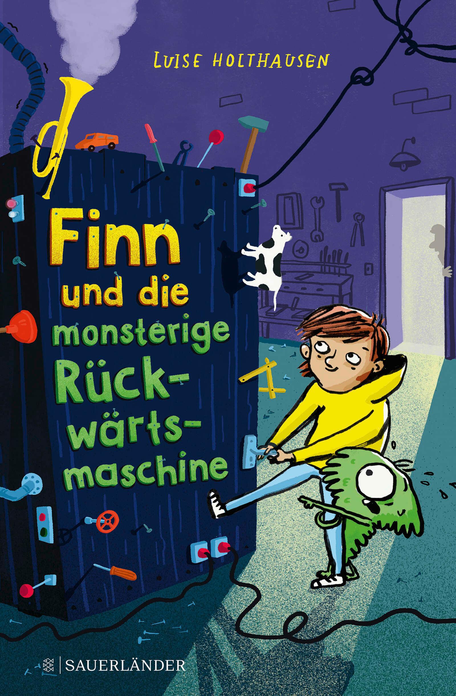 Finn und die monsterige Rückwärtsmaschine