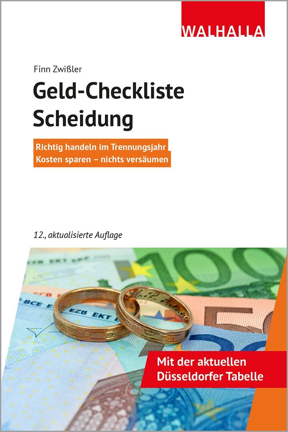 Geld-Checkliste Scheidung