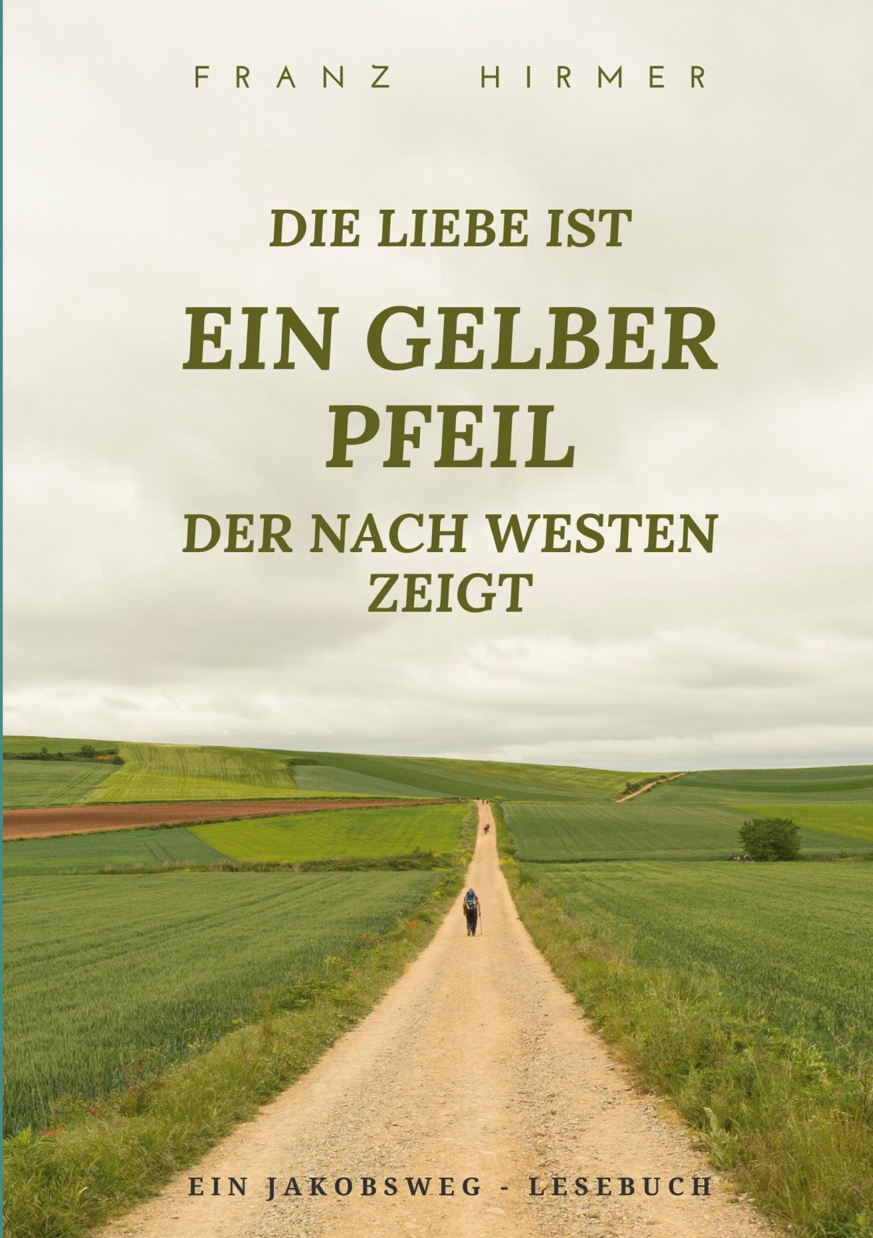 Die Liebe ist ein gelber Pfeil, der nach Westen zeigt