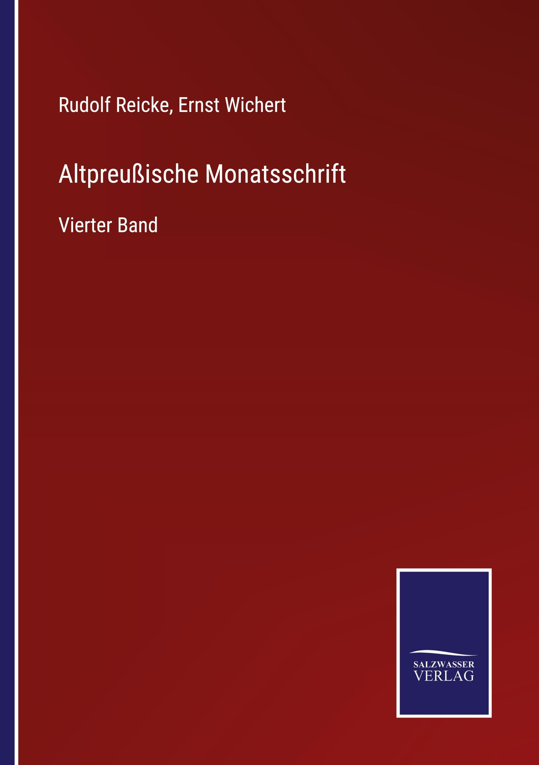 Altpreußische Monatsschrift