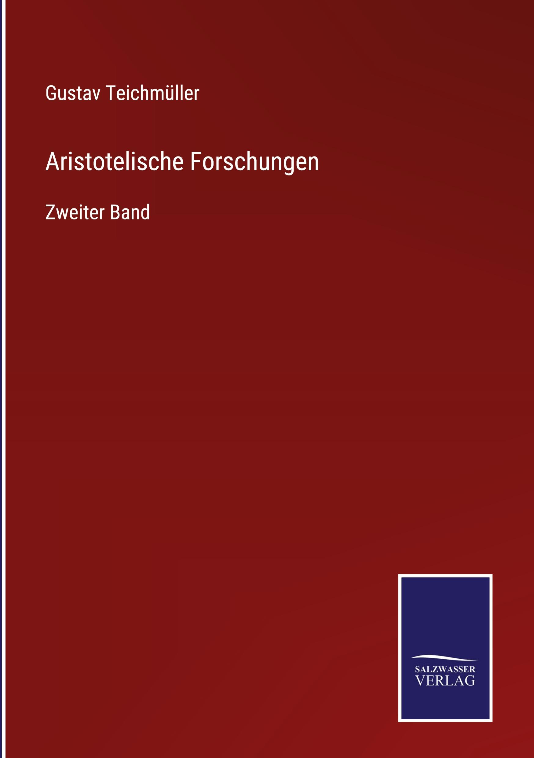 Aristotelische Forschungen