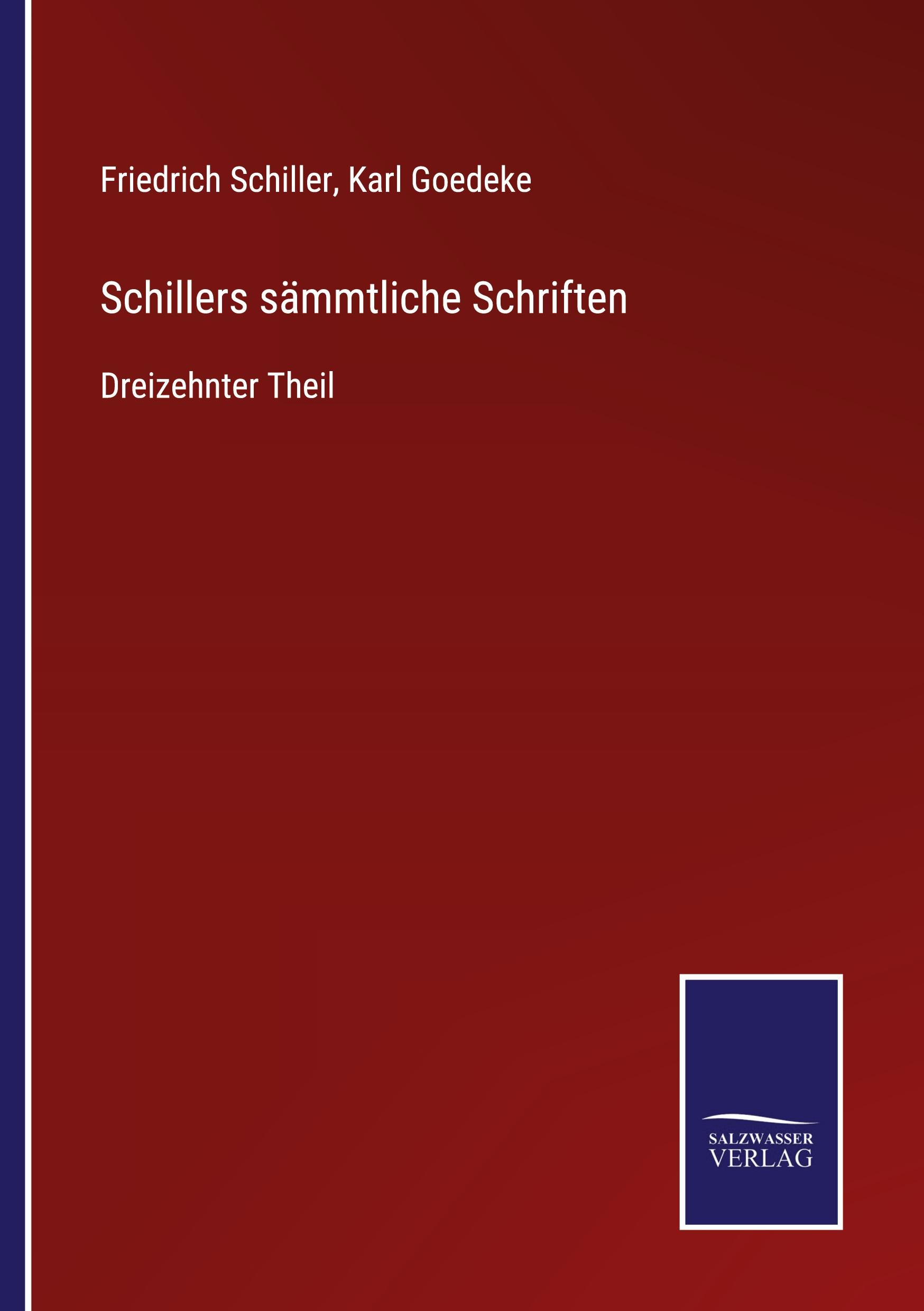 Schillers sämmtliche Schriften