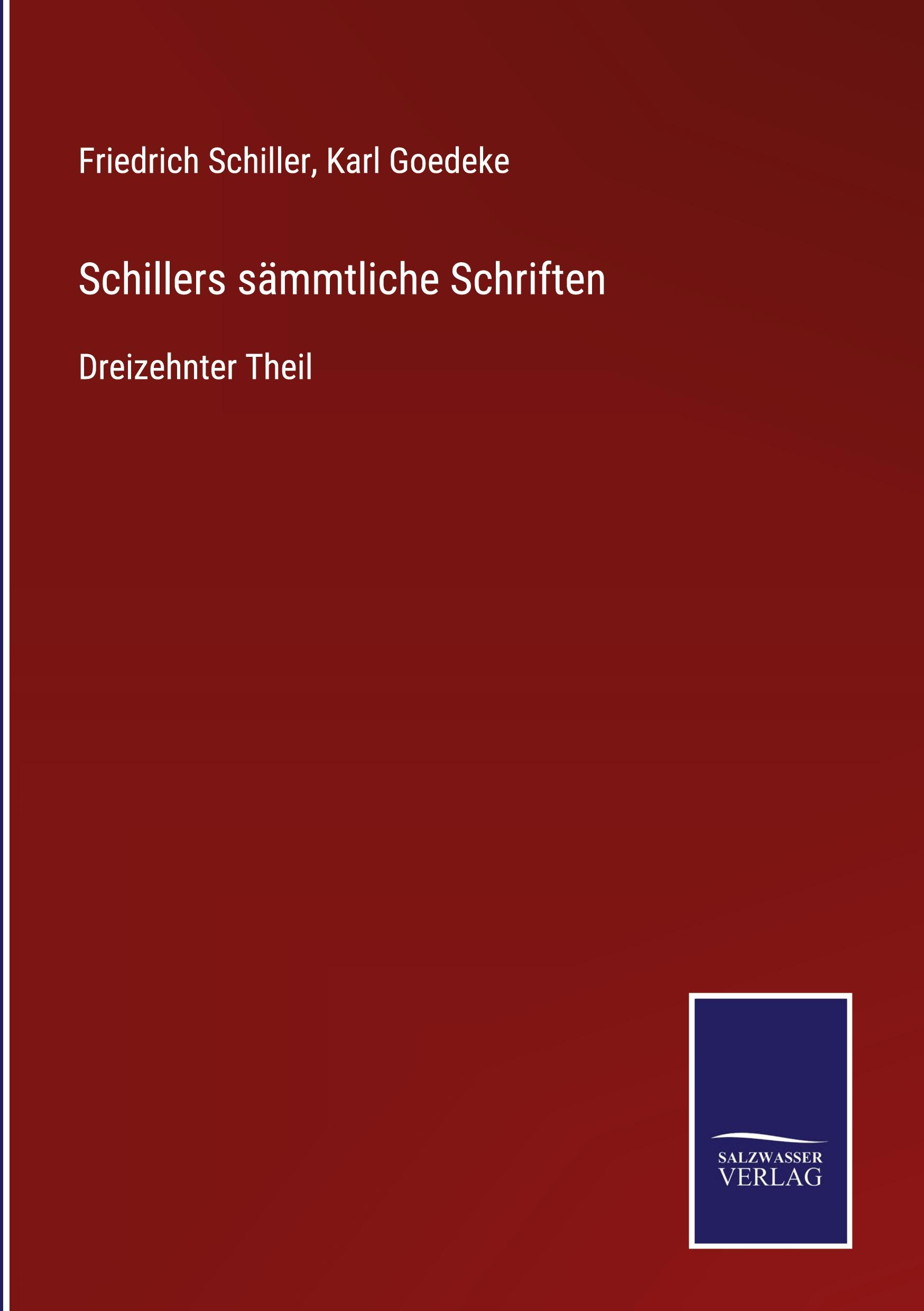 Schillers sämmtliche Schriften