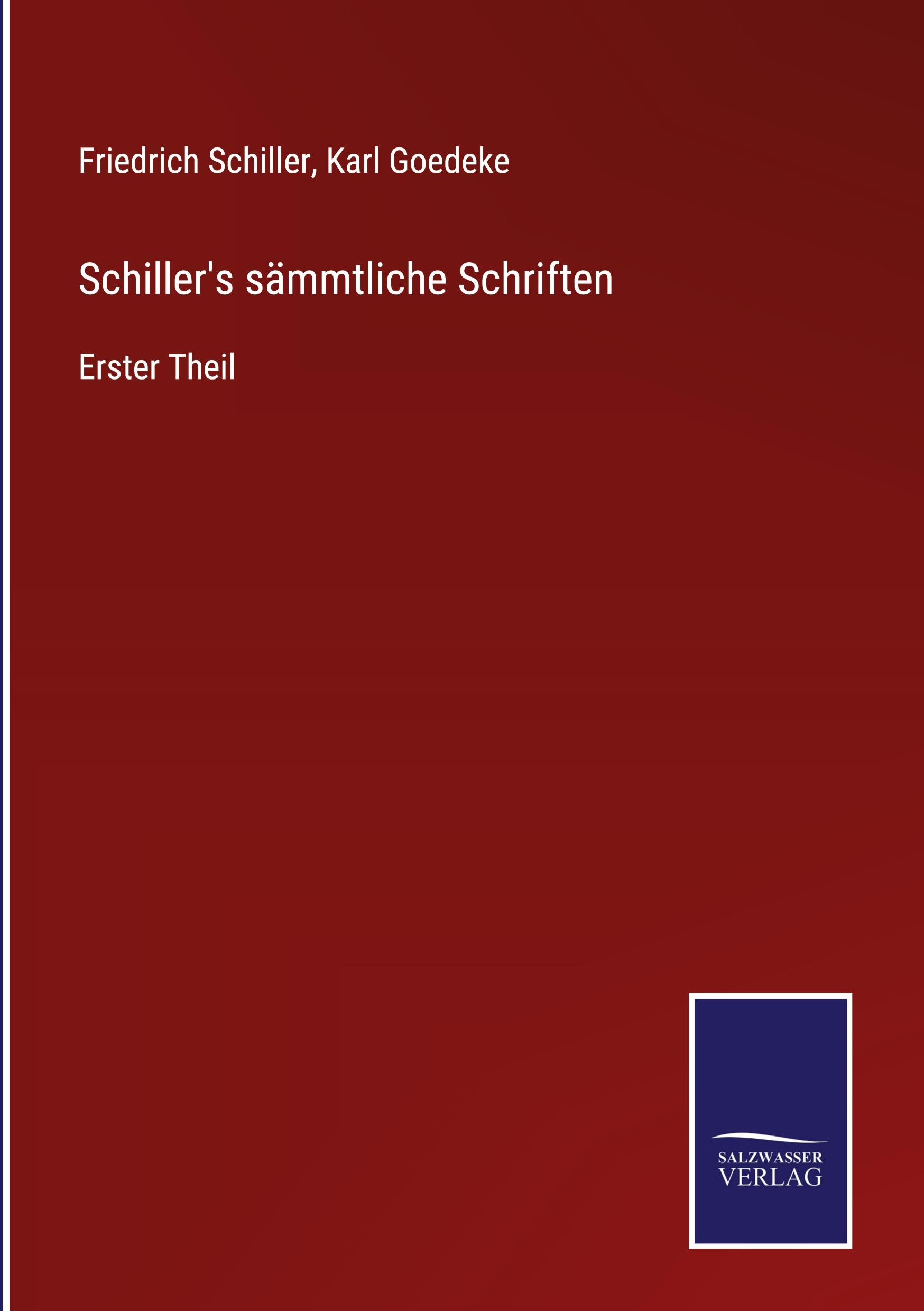 Schiller's sämmtliche Schriften