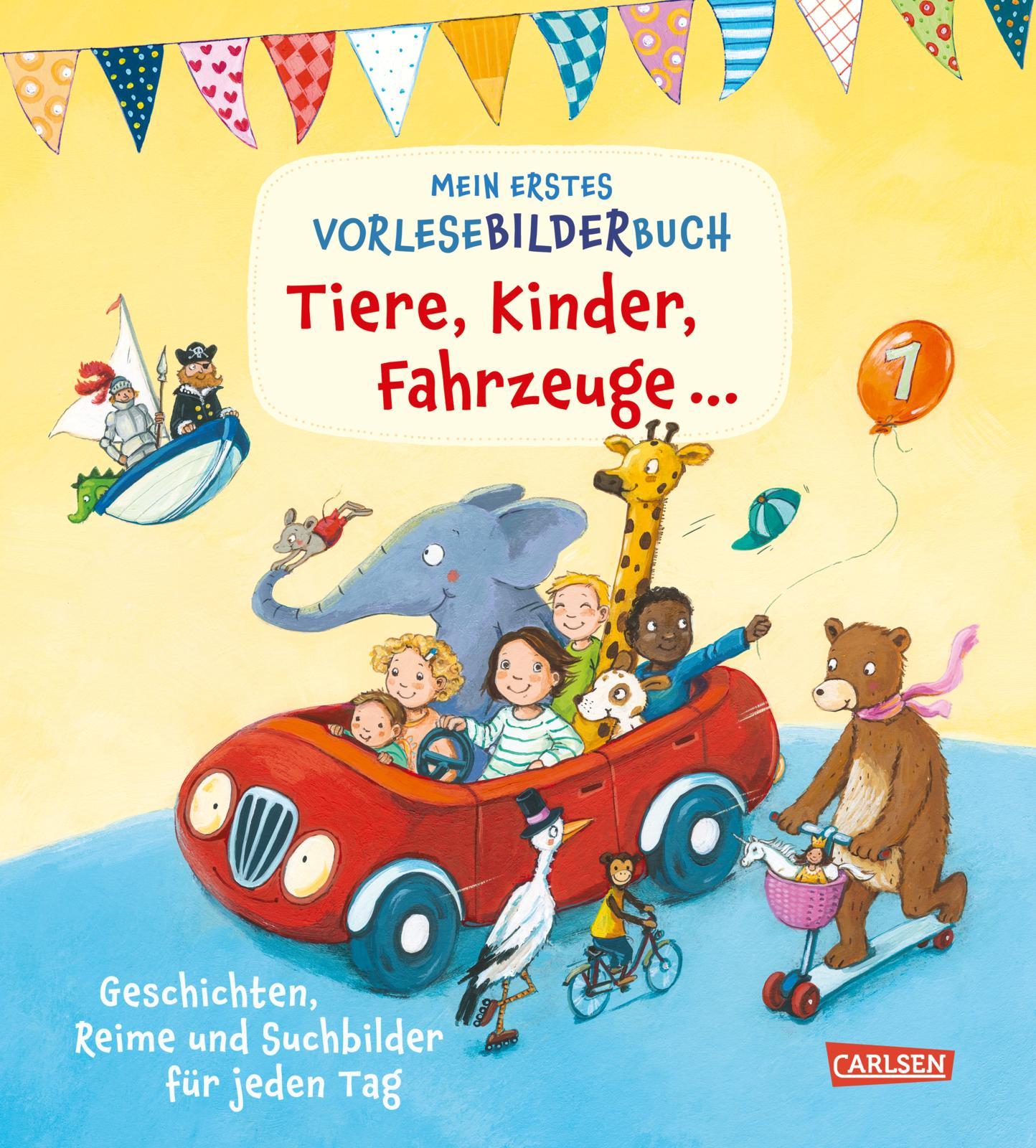 Mein erstes Vorlese-Bilder-Buch: Tiere, Kinder, Fahrzeuge und noch viel mehr