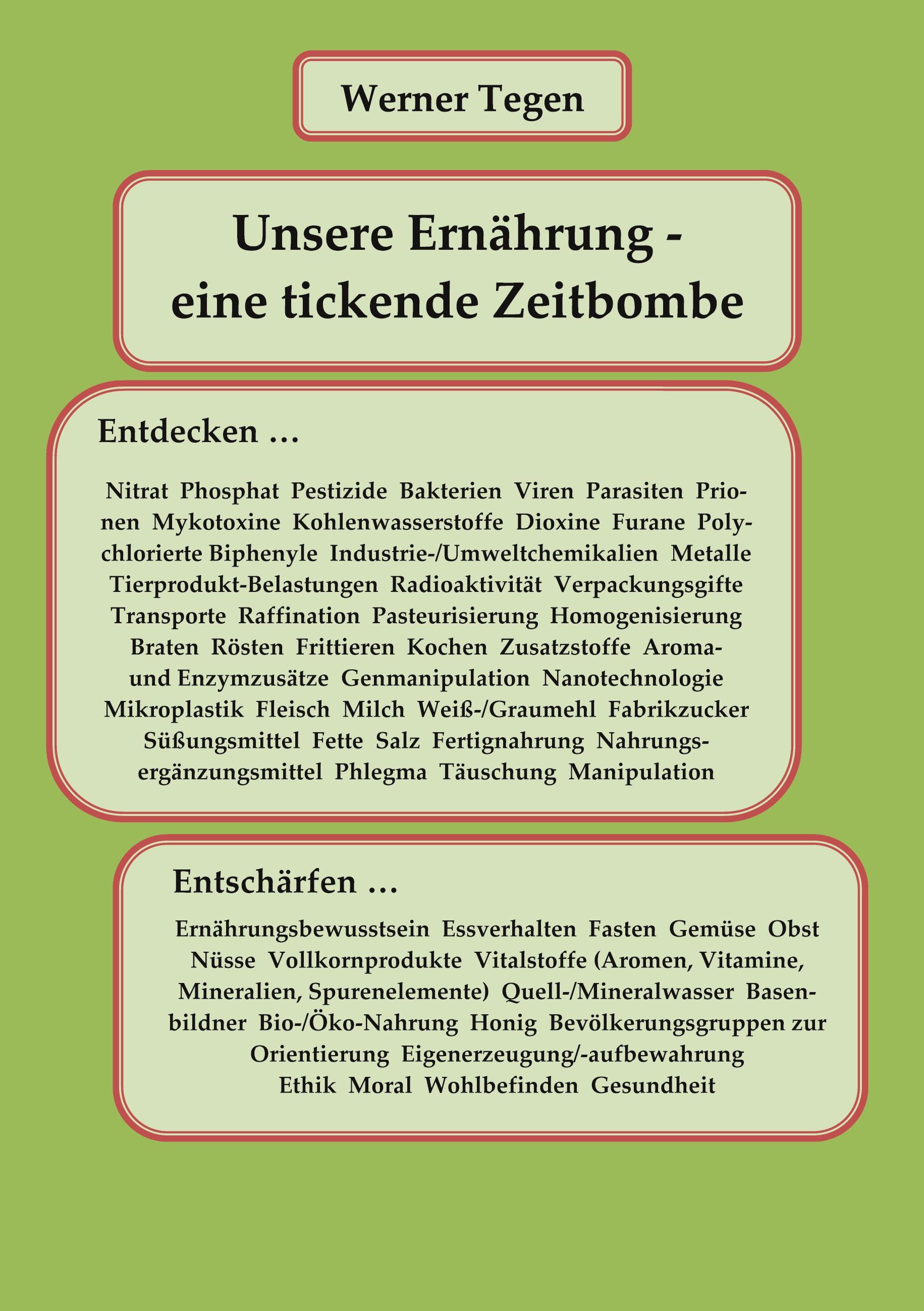 Unsere Ernährung - eine tickende Zeitbombe