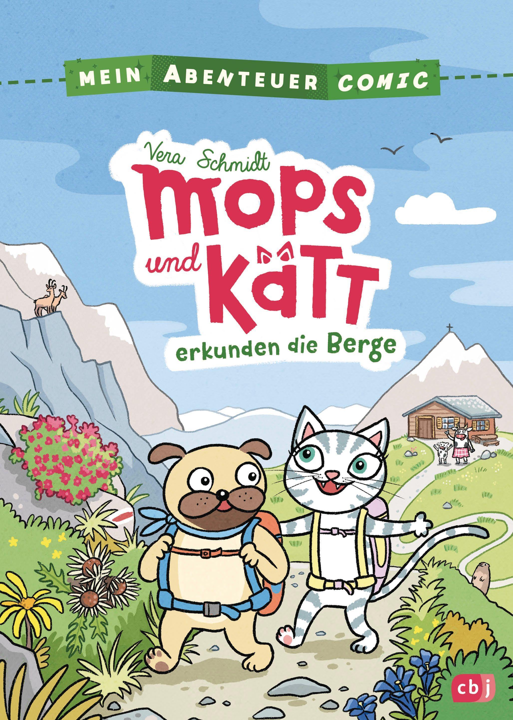 Mein Abenteuercomic - Mops und Kätt erkunden die Berge