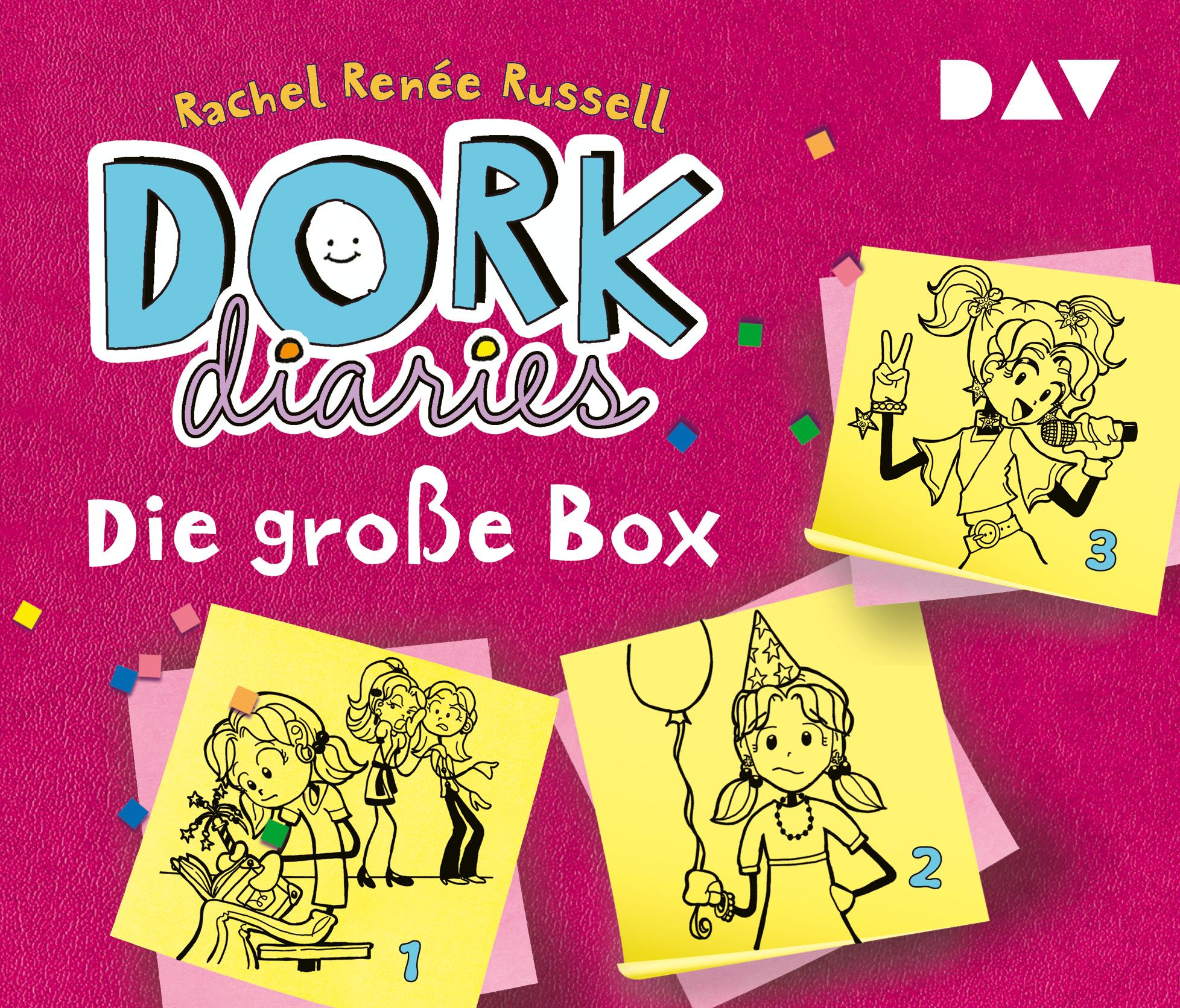 DORK Diaries - Die große Box (Teil 1-3)