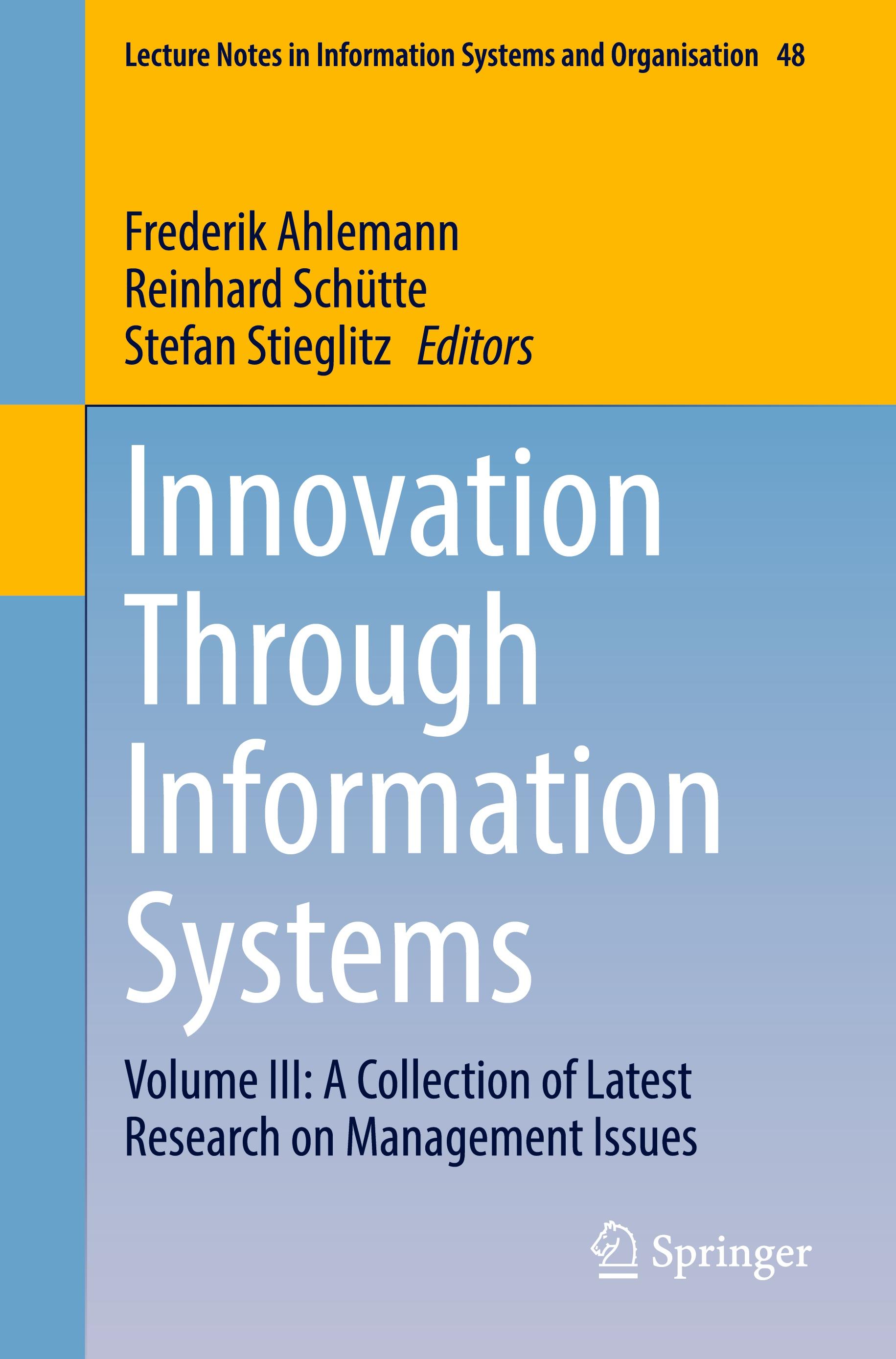 Innovation Through Information Systems