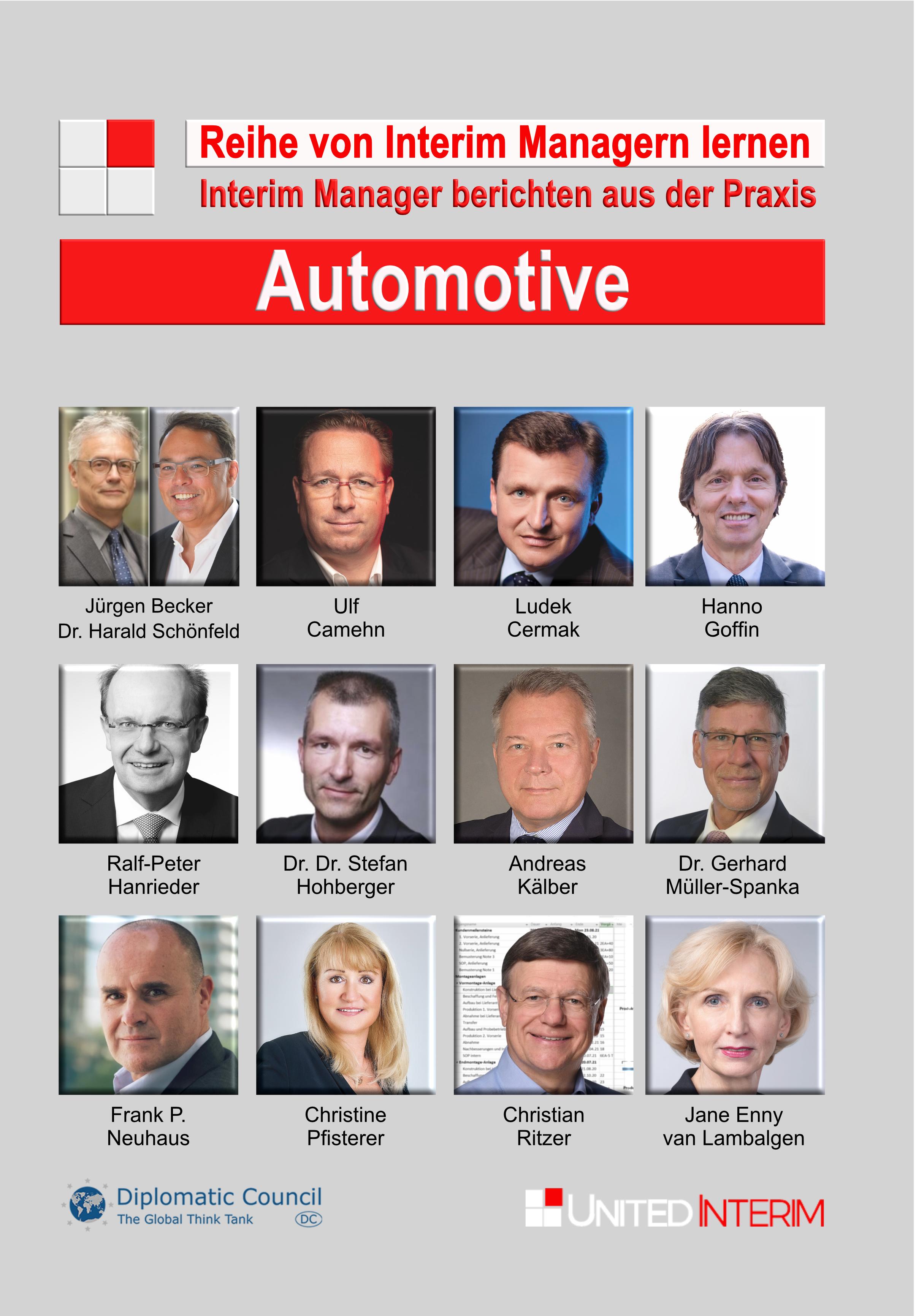 Automotive: Interim Manager berichten aus der Praxis