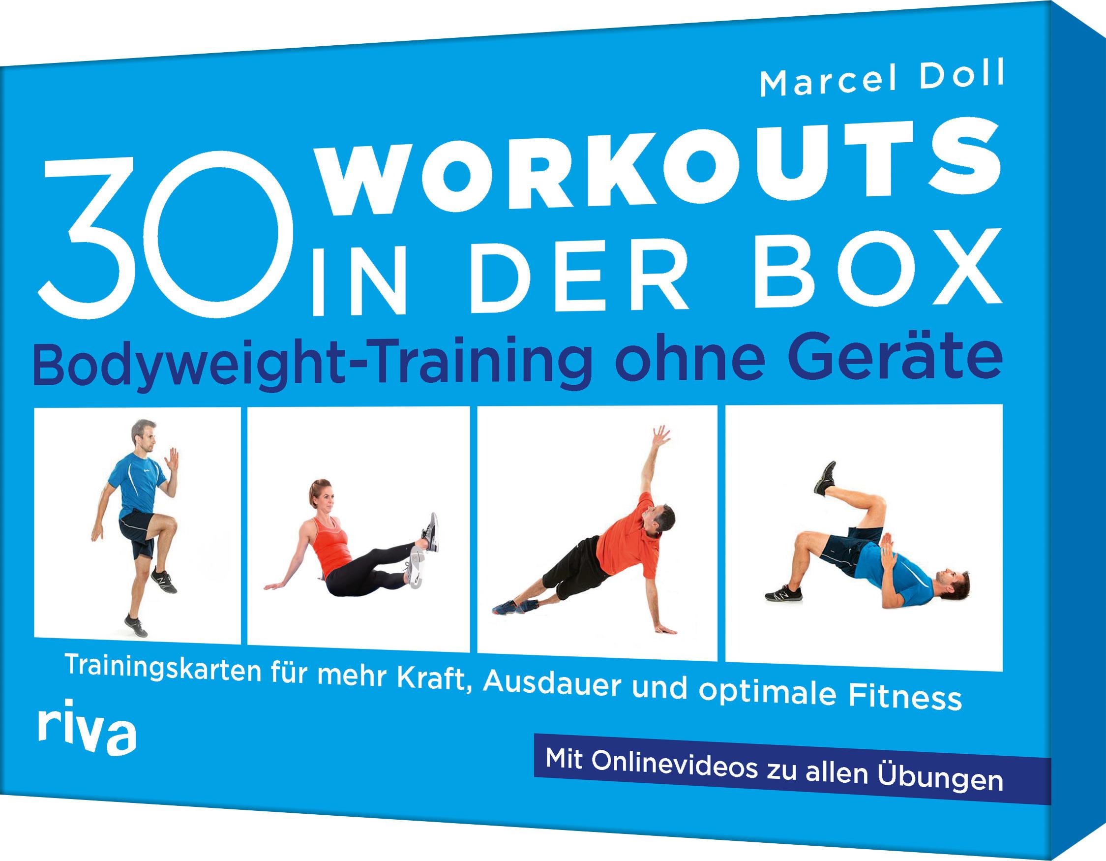 30 Workouts in der Box -  Bodyweight-Training ohne Geräte