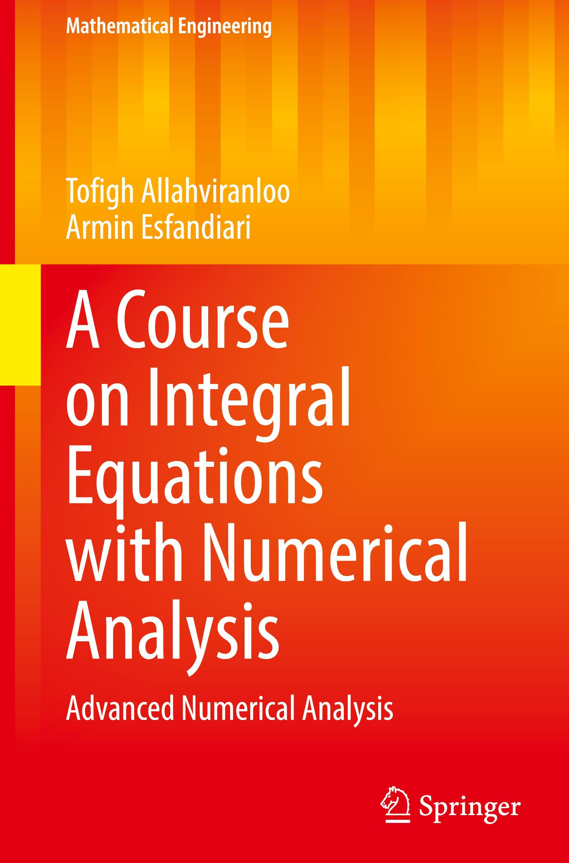 A Course on Integral Equations with Numerical Analysis