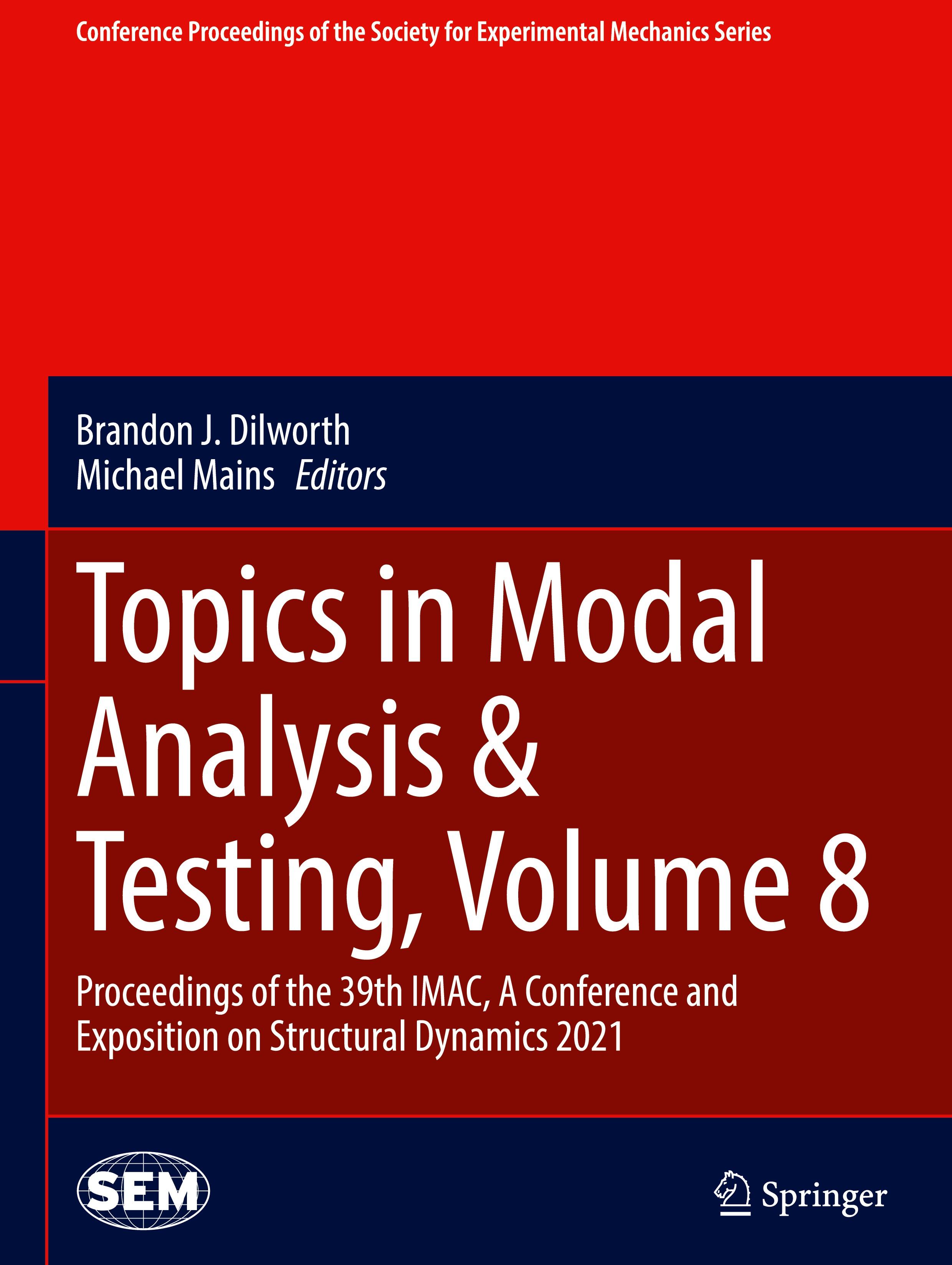 Topics in Modal Analysis & Testing, Volume 8