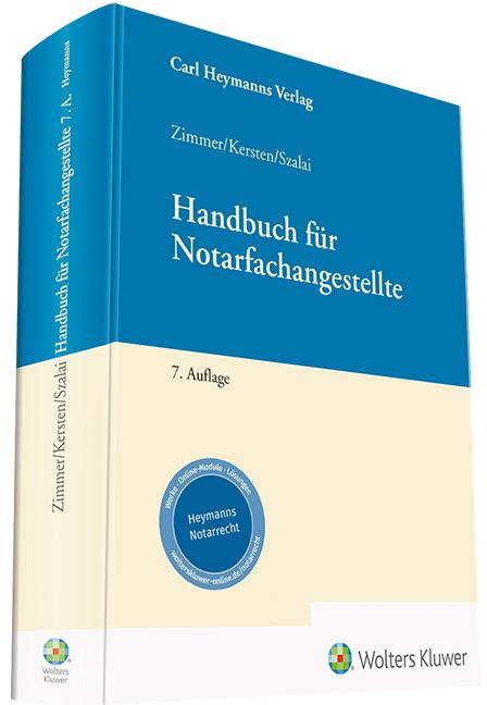 Handbuch für Notarfachangestellte